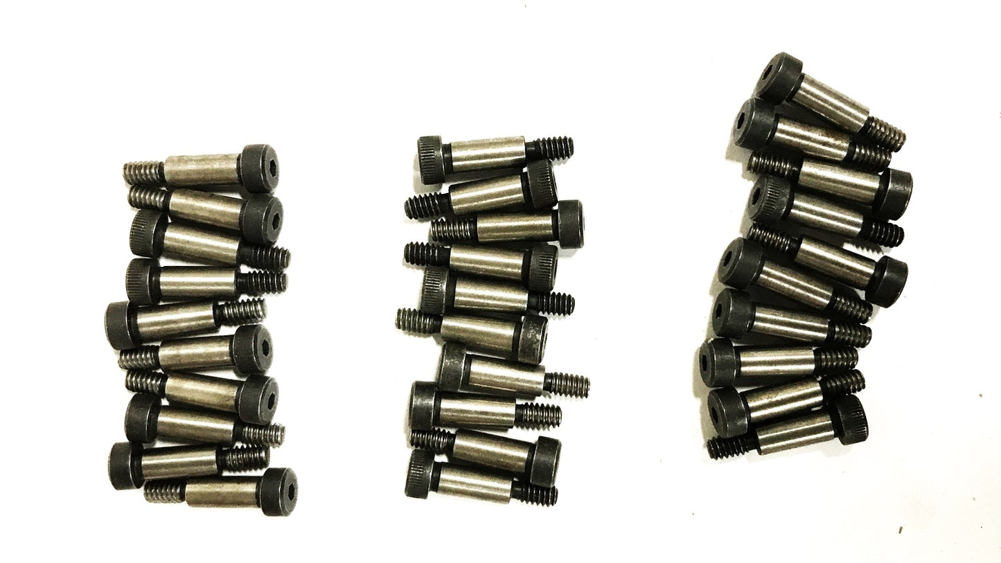 Unbranded 1/4 inch x 5/8 inch Shoulder Bolt [Lot of 30] NOS
