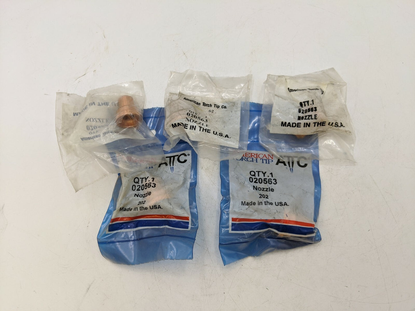 5 Piece Lot  ATTC 020563 Nozzle 70/80 Amp Welding Accessory Equipment NOS