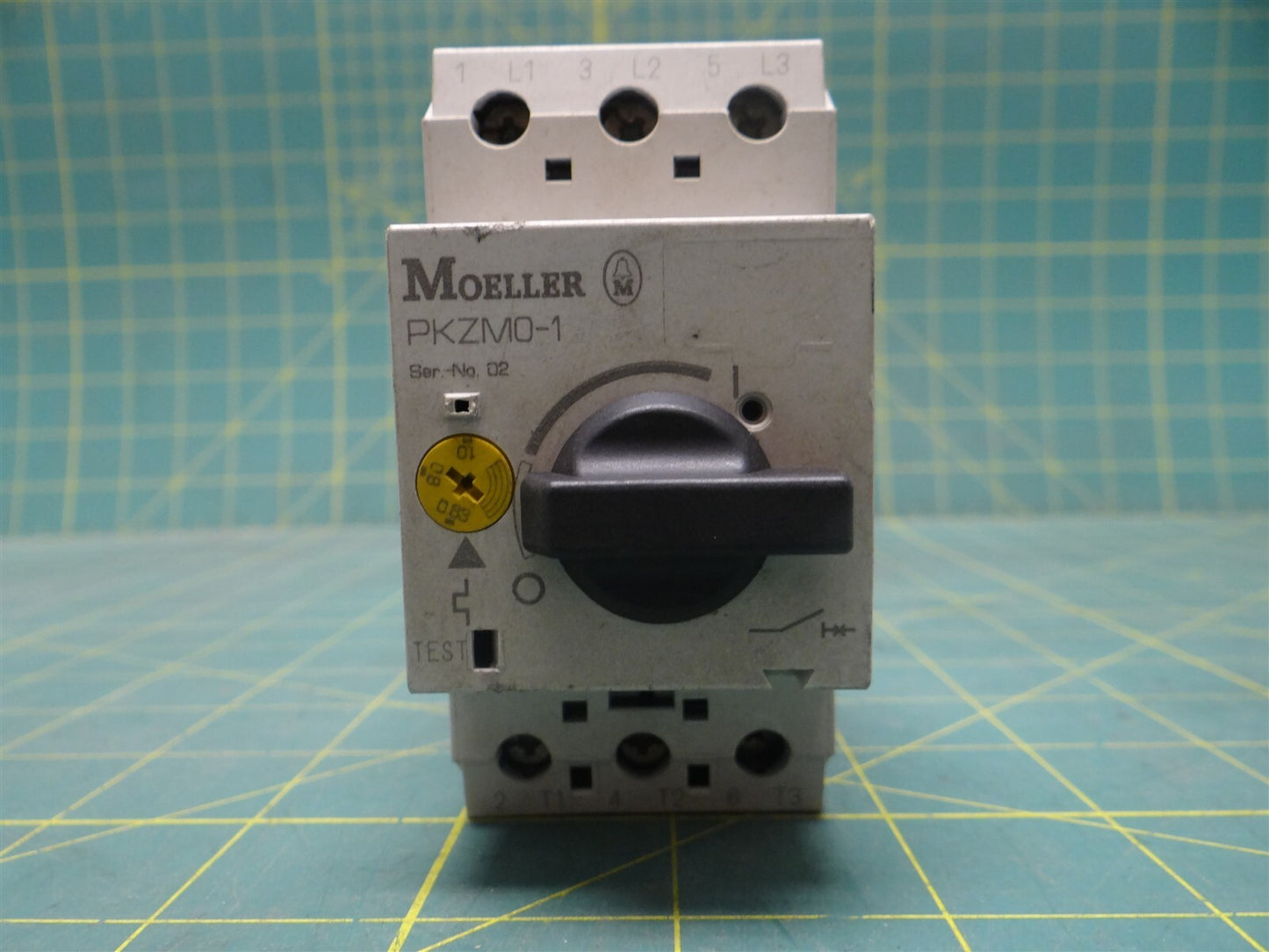 Moeller PKZM0-1 PKZM0+BK25/3-PKZO-E Manual Self-Protected Motor Control Switch