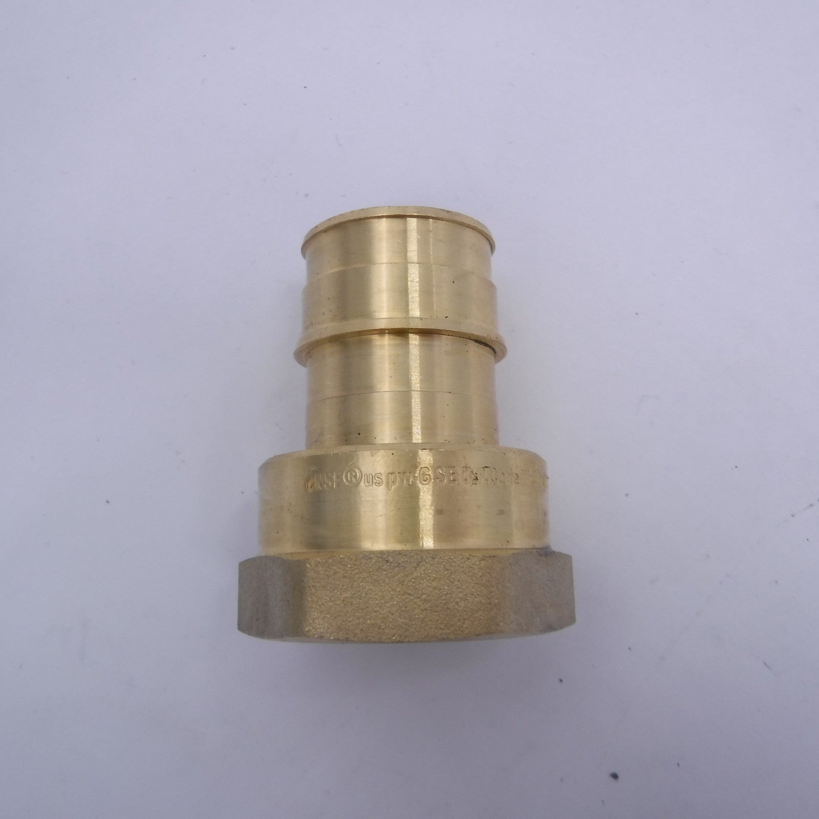 Uponor 1-1/4" Pex Expansion x 1-1/4" Female NPT Brass Adapter LF4571313