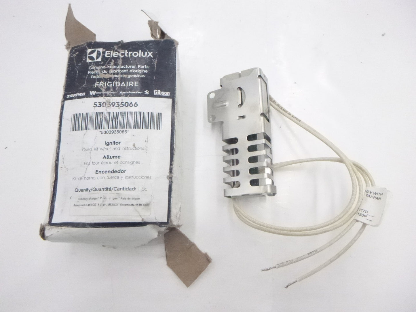 Genuine OEM Electrolux Oven Range Flat Igniter 5303935066 For White-Westinghouse