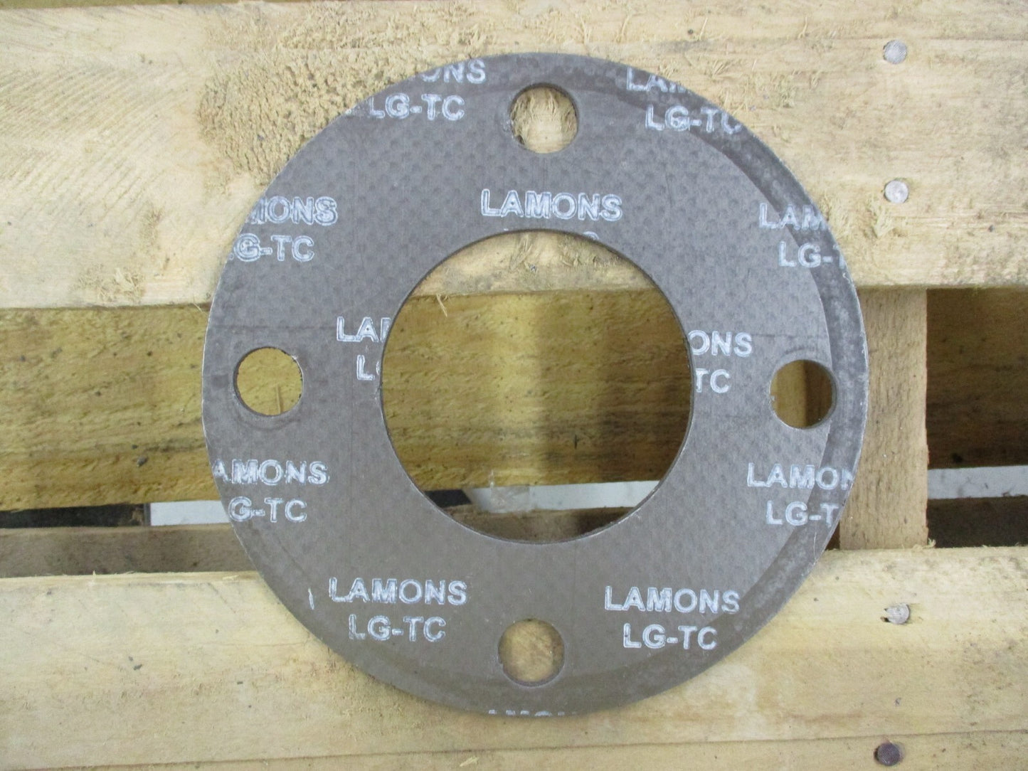 (5) LAMONS LG-TC 3" Class 150 Full Face Flexible Graphite Ring Gasket 1/8" Thick