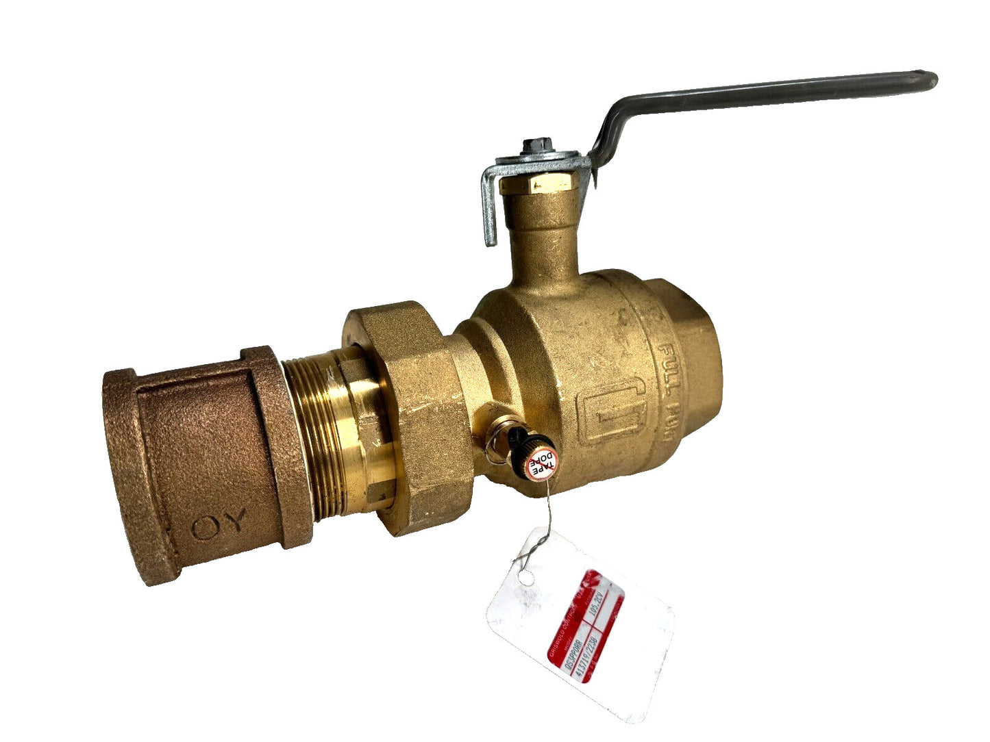 GRISWOLD CONTROLS QS3PP0RR Quickset 2" NPT Brass Balance Ball Valve, 105.2 Cv.