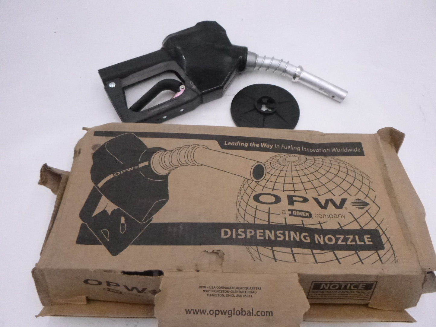 OPW  11BP Series Black E10 Unleaded Automatic Prepay Nozzle 2 Position Hold