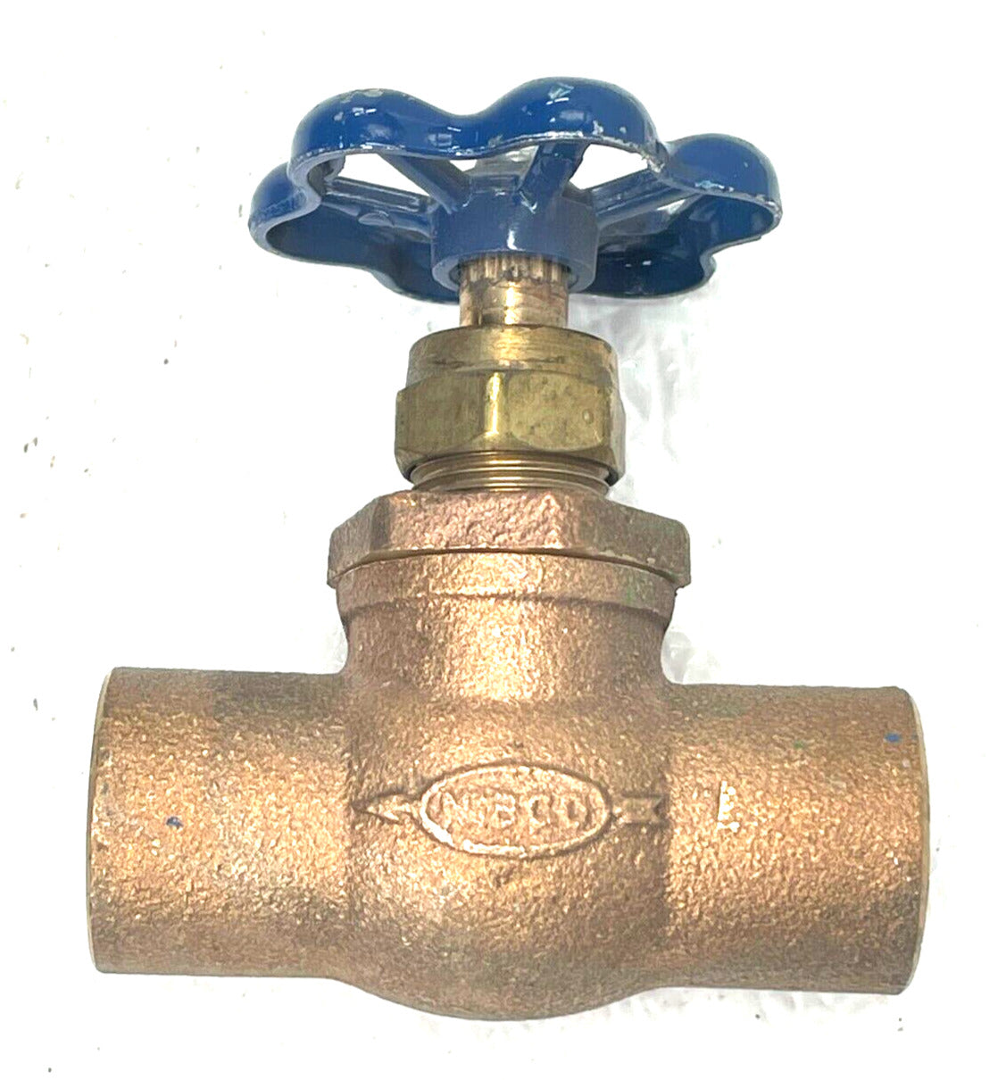 NIBCO 3/4" Bronze Globe Valve / Solder Joint (Sweat) Ends / Handwheel Operated