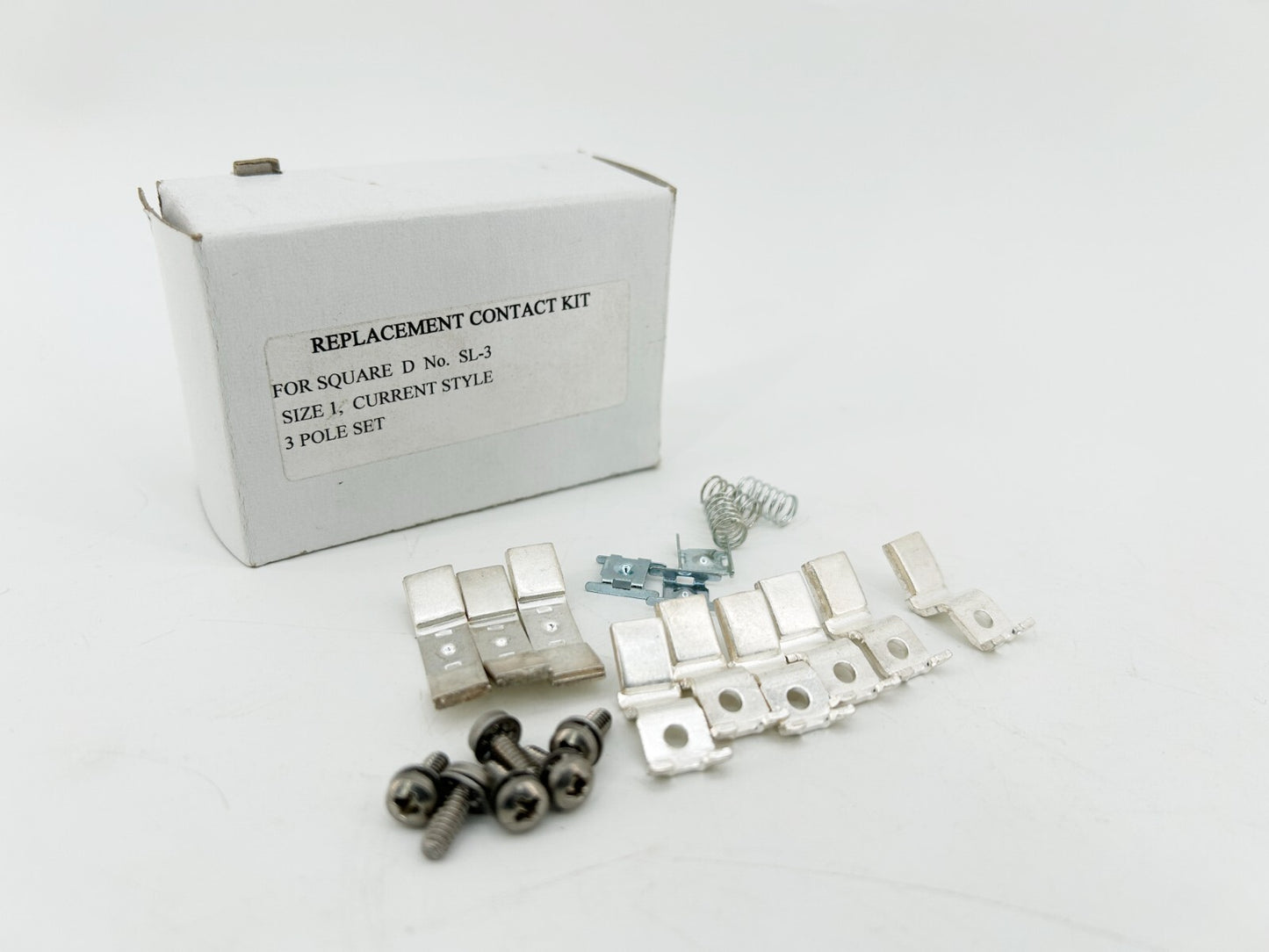 New SL-3 Contact Kit Size 1 3 Pole For Square D Starters/Contactors
