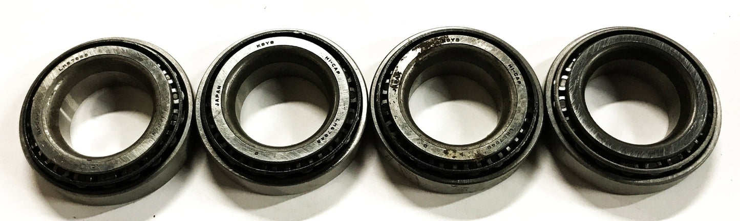 Unbranded Tapered Roller Bearing Cone and Cup LM67048/LM67010 [Lot of 4] NOS