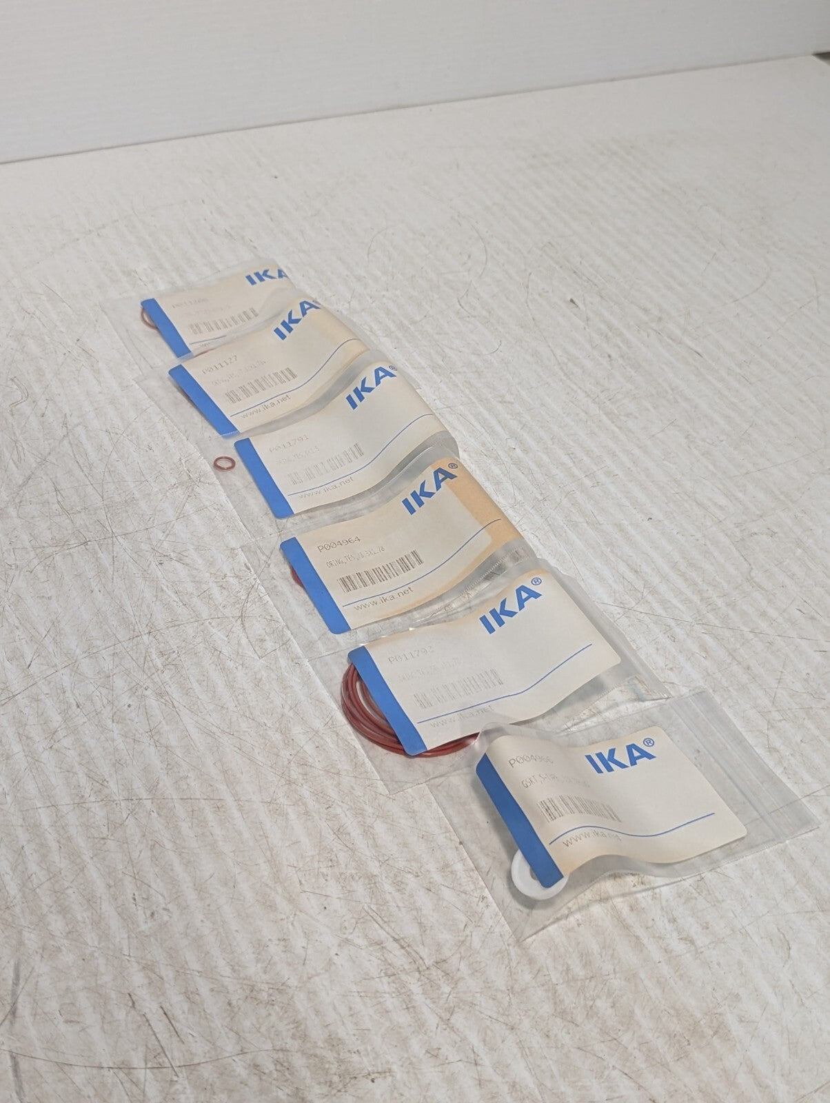 Lot of 6 IKA MagicLab ORING, GSKT,S-TYPE, Sealing, SHFT, FDA - Free Shiupping