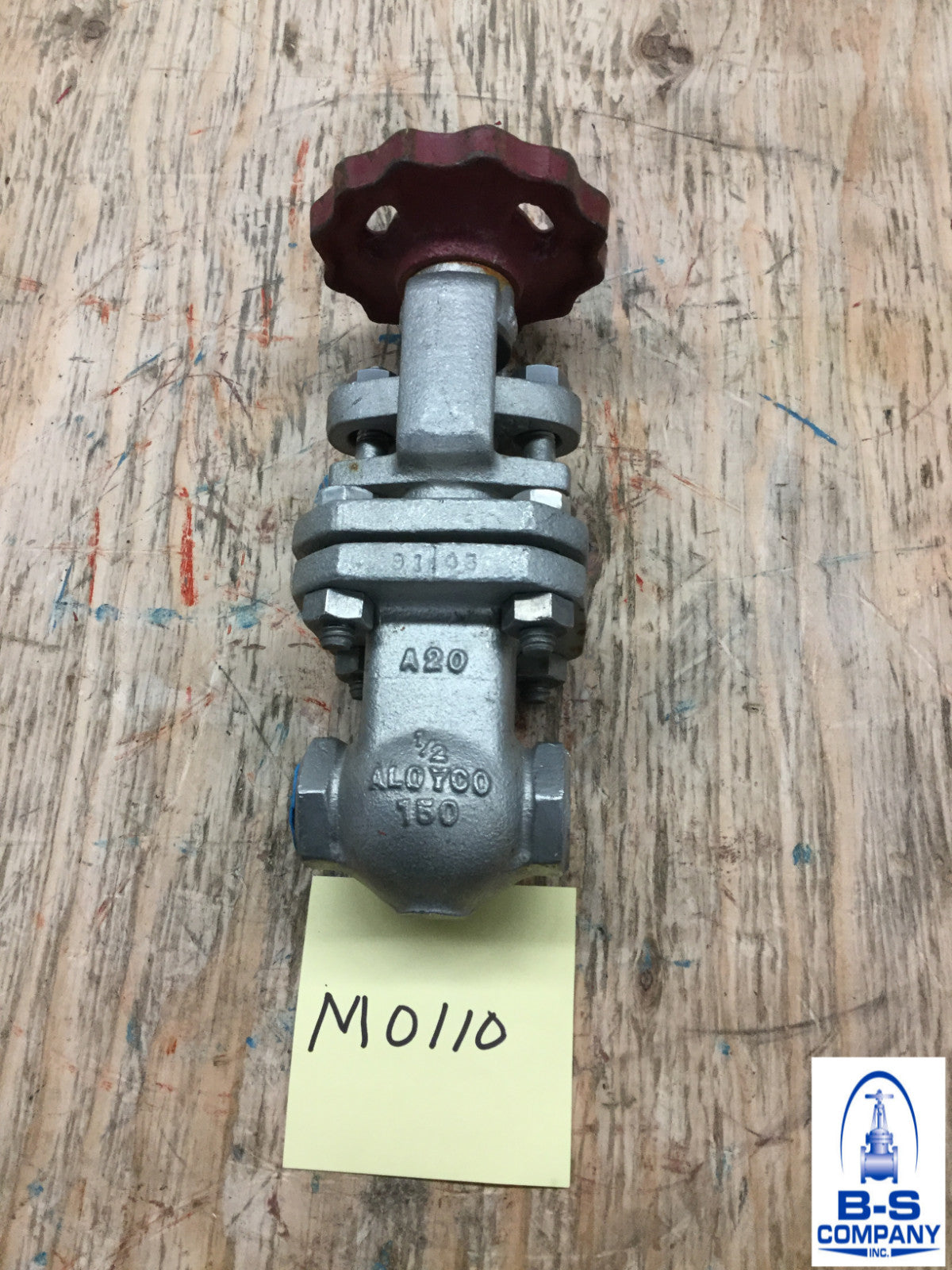 Gate Valve Stainless Steel 1/2" 150 Threaded CF8M Trim 316SS ALOYCO Fig. 110