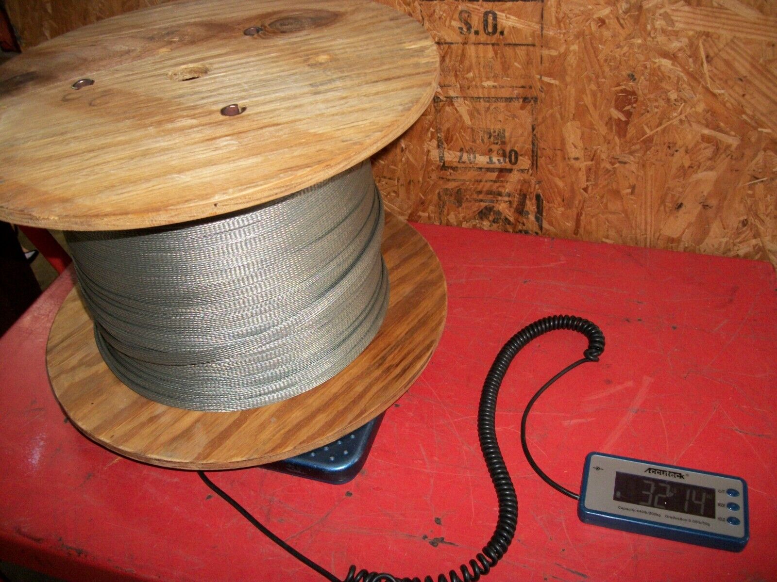 500 FT ROLL OF TINNED COPPER STRAND 1/2 PART NUMBER QQB575R36T0500 STR-48-11-36