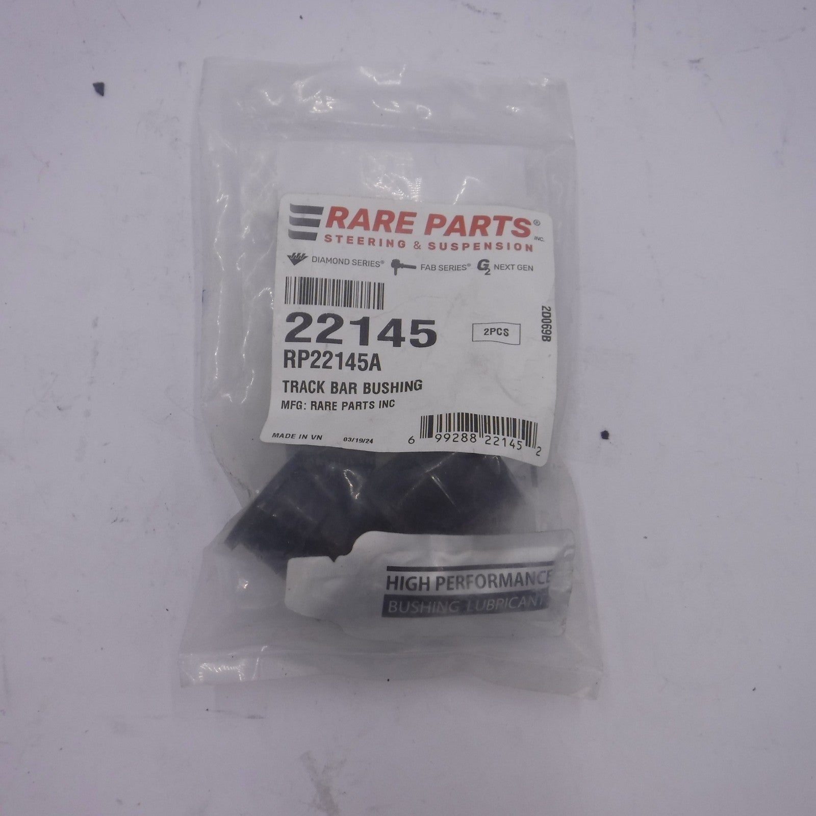 Rare Parts Track Bar Bushings 22145 Fits 1968-1974 Ford Country Sedan