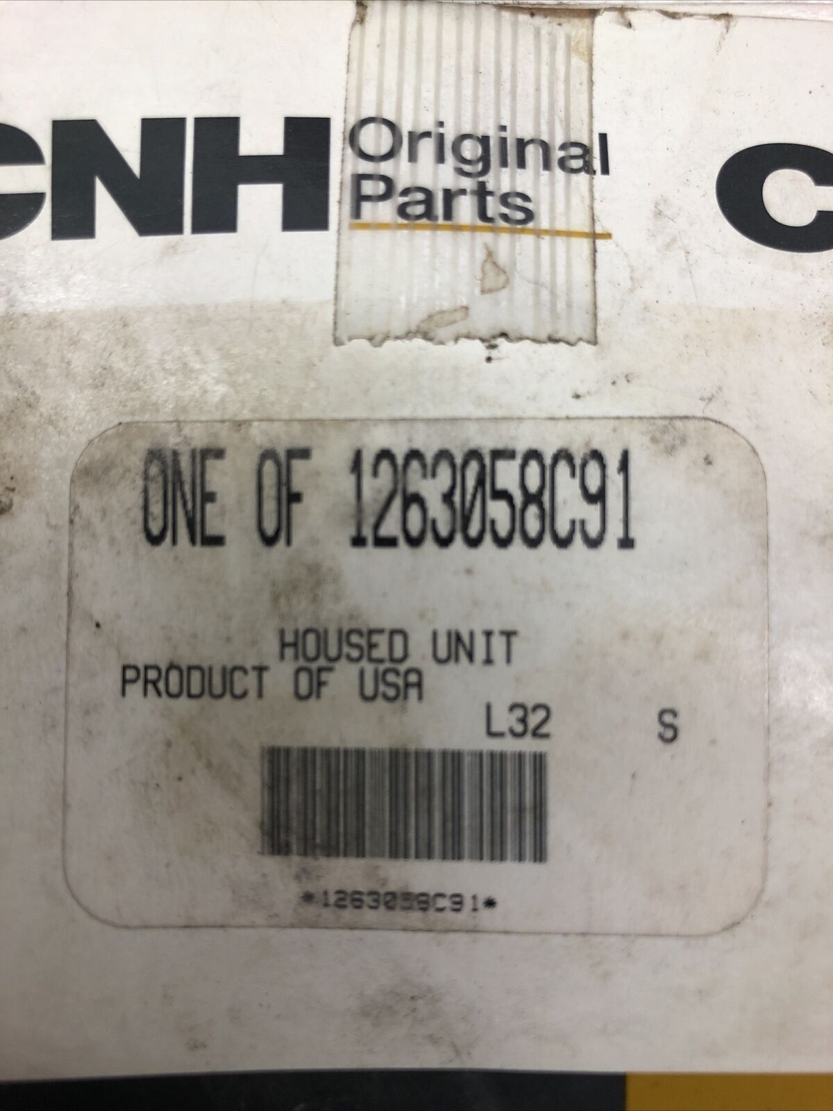 Genuine CNH Bearing 1263058c91 Rear Fan Bearing Case Cotton Picker