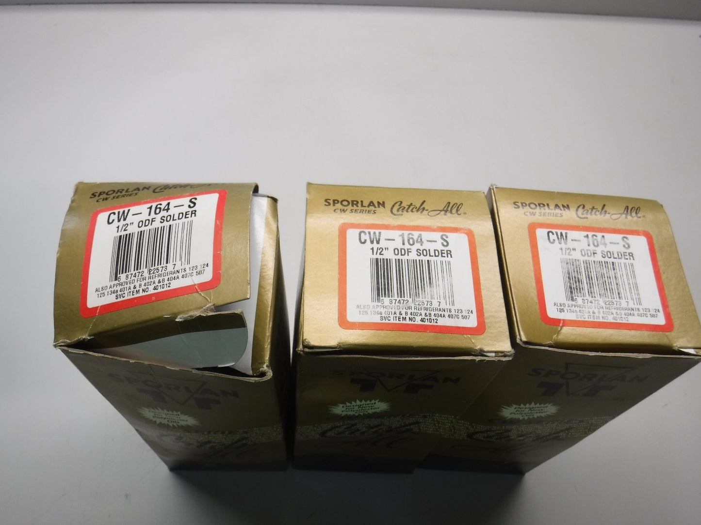 SPORLAN CW Filter CW-164-S lot of 3