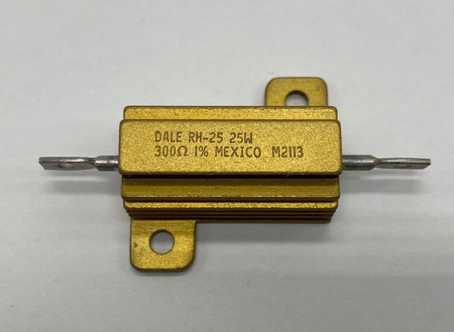 Vishay Dale wire wound resistor chassis mount RH025300R0FC02, 25Watt 300 ohm