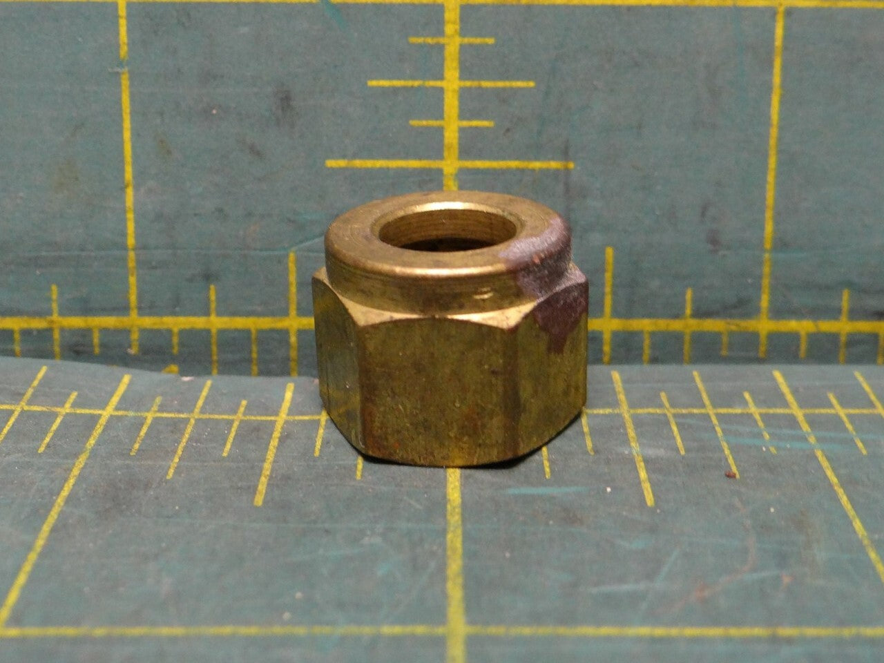Swagelok B-812-1 Brass Nut for 1/2 in. Swagelok Tube Fitting 1/2-20