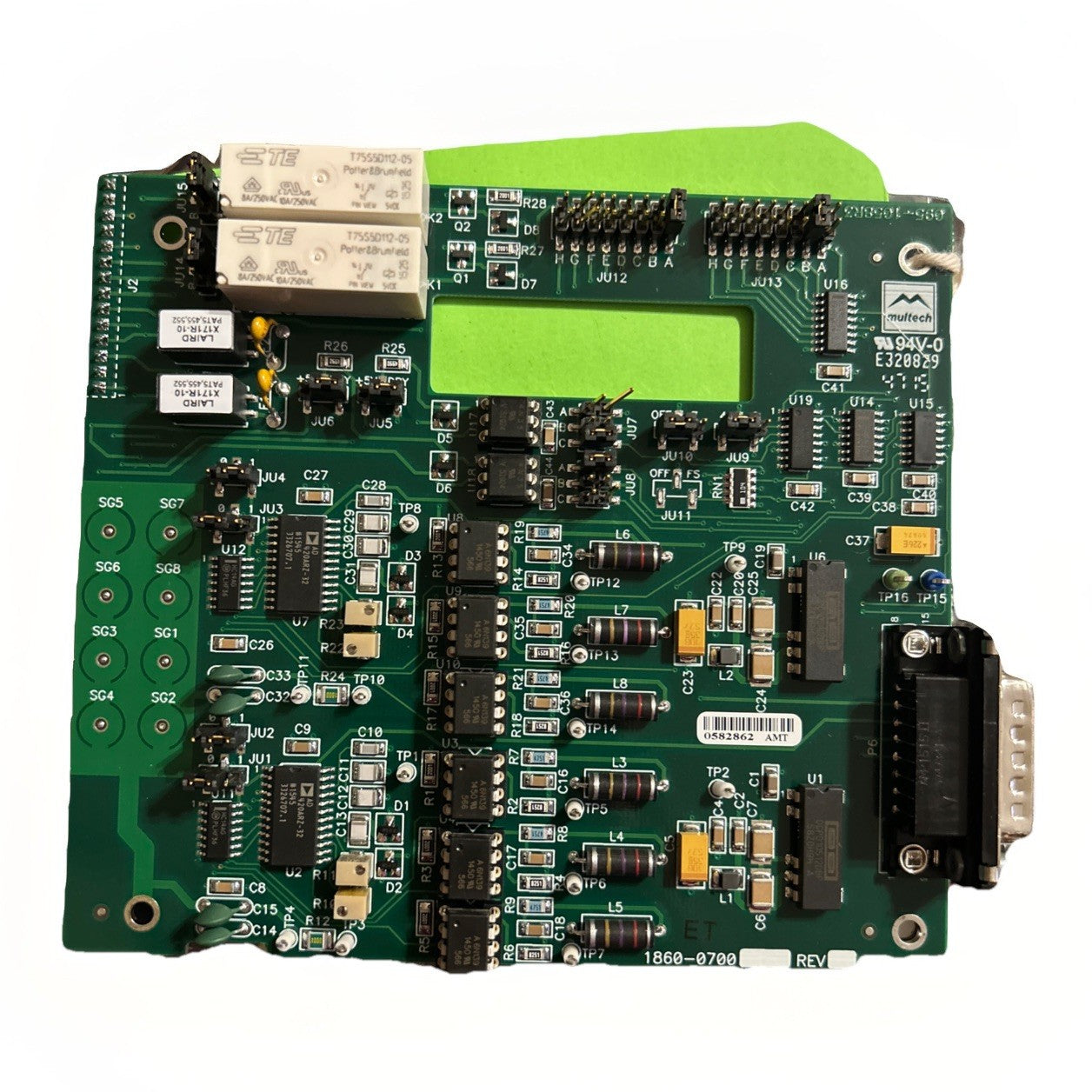TELEDYNE MONITOR LABS 1860-0700-01 / 1860-0701-01 REV C CIRCUIT BOARD.       G6