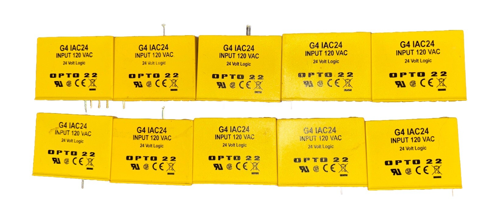 *QTY 10* OPTO 22 G4IAC24 INPUT MODULE *NEW NO BOX*.       AD