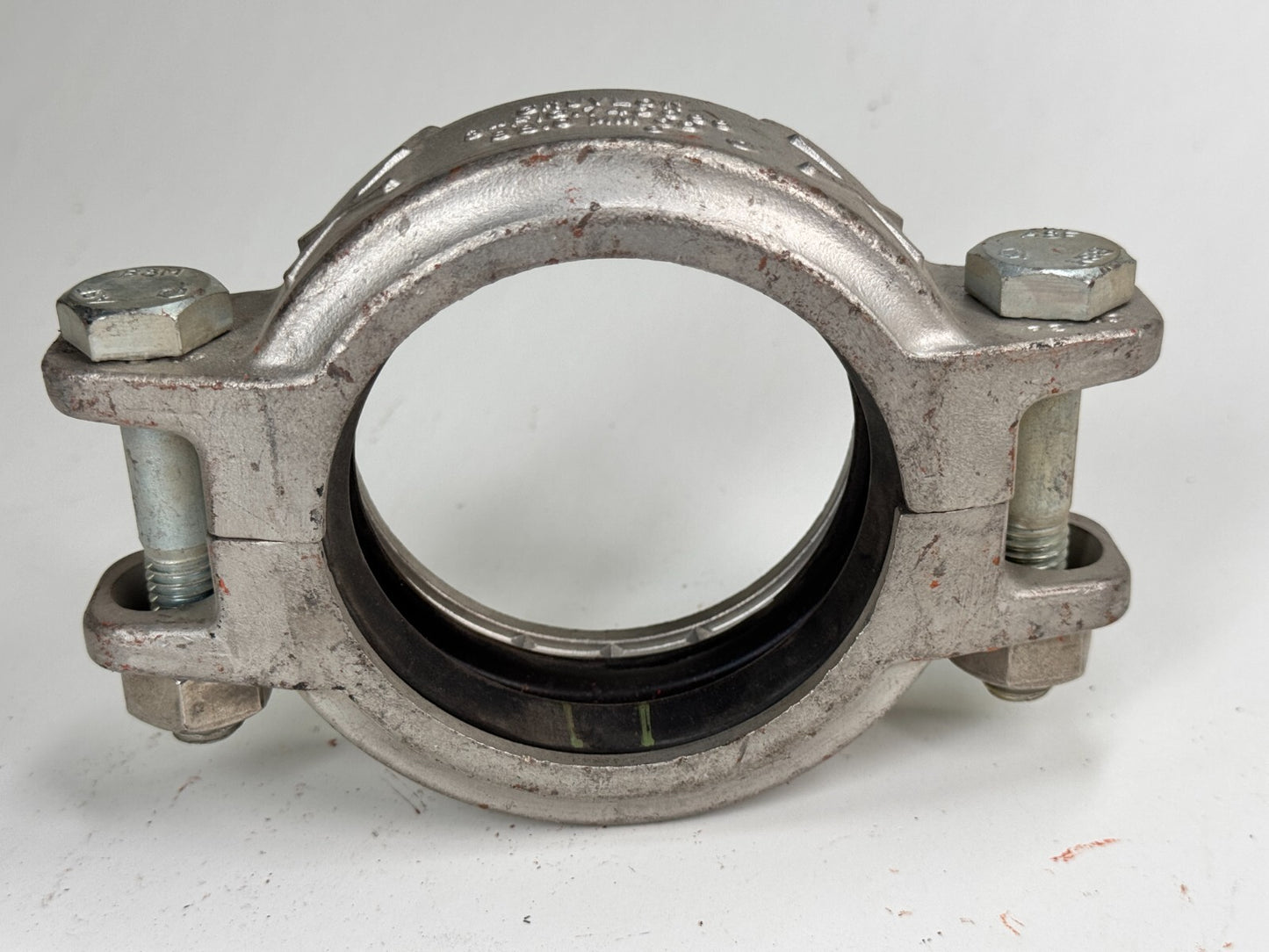 3" GRUVLOK Style 7400-SS Stainless Steel Rigid Groove Coupling Pipe Fitting