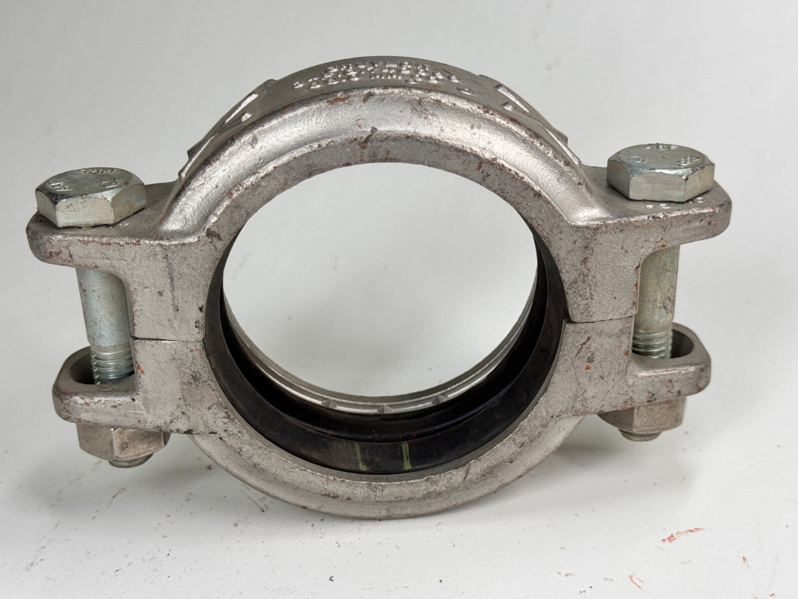 3" GRUVLOK Style 7400-SS Stainless Steel Rigid Groove Coupling Pipe Fitting