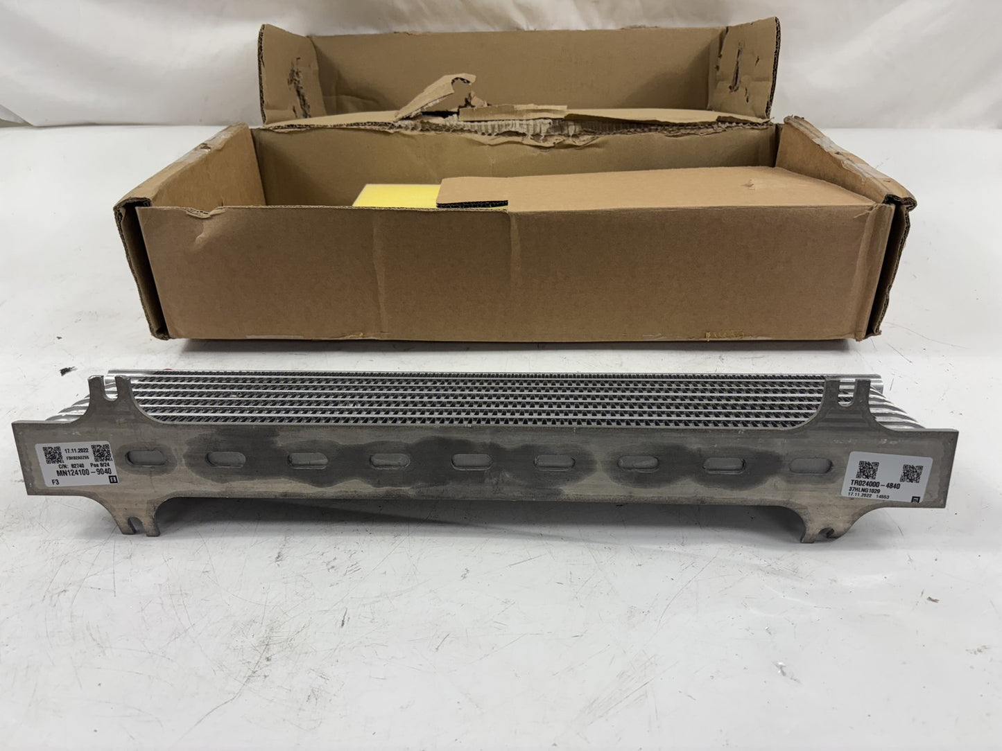 Genuine OEM AGCO Denso Oil To Air Type Oil Cooler For Massey Ferguson 5425 5435
