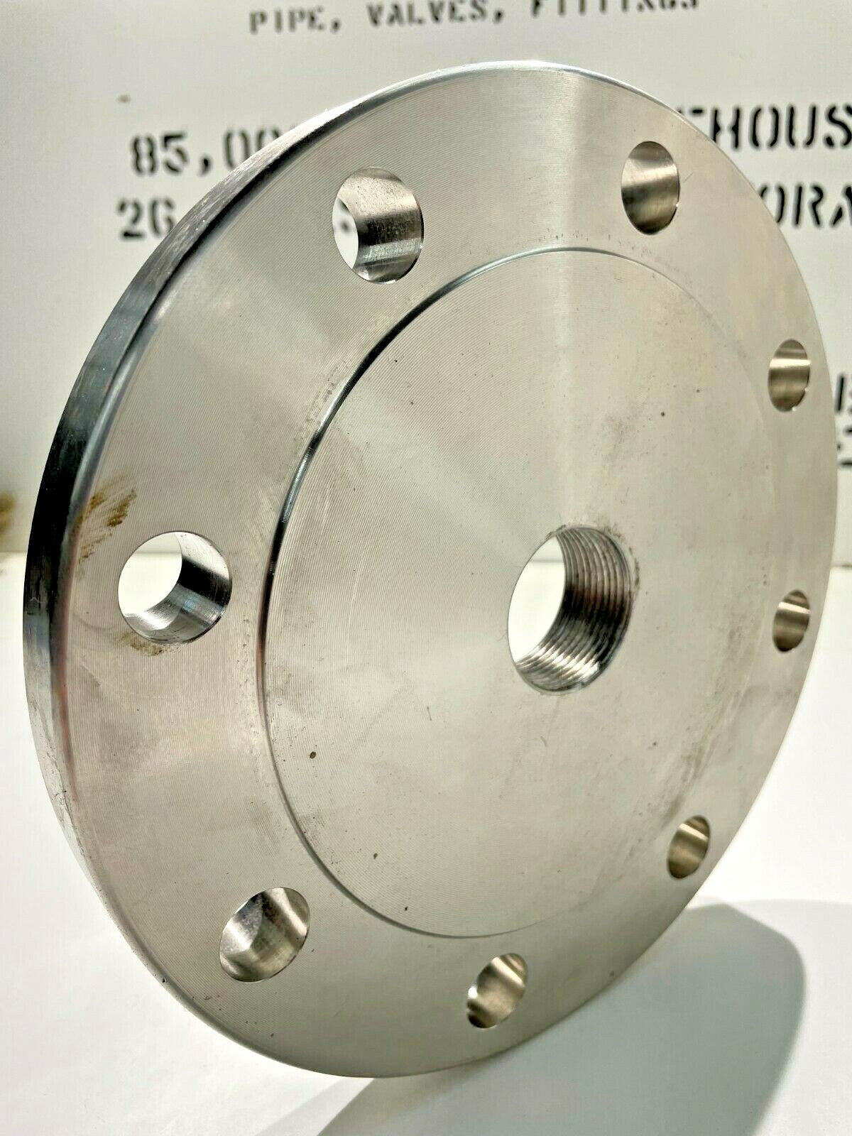 Threaded Reducing Flange 4" x 1-1/4" 150 RF Stainless 304/304L A/SA182 B16.5
