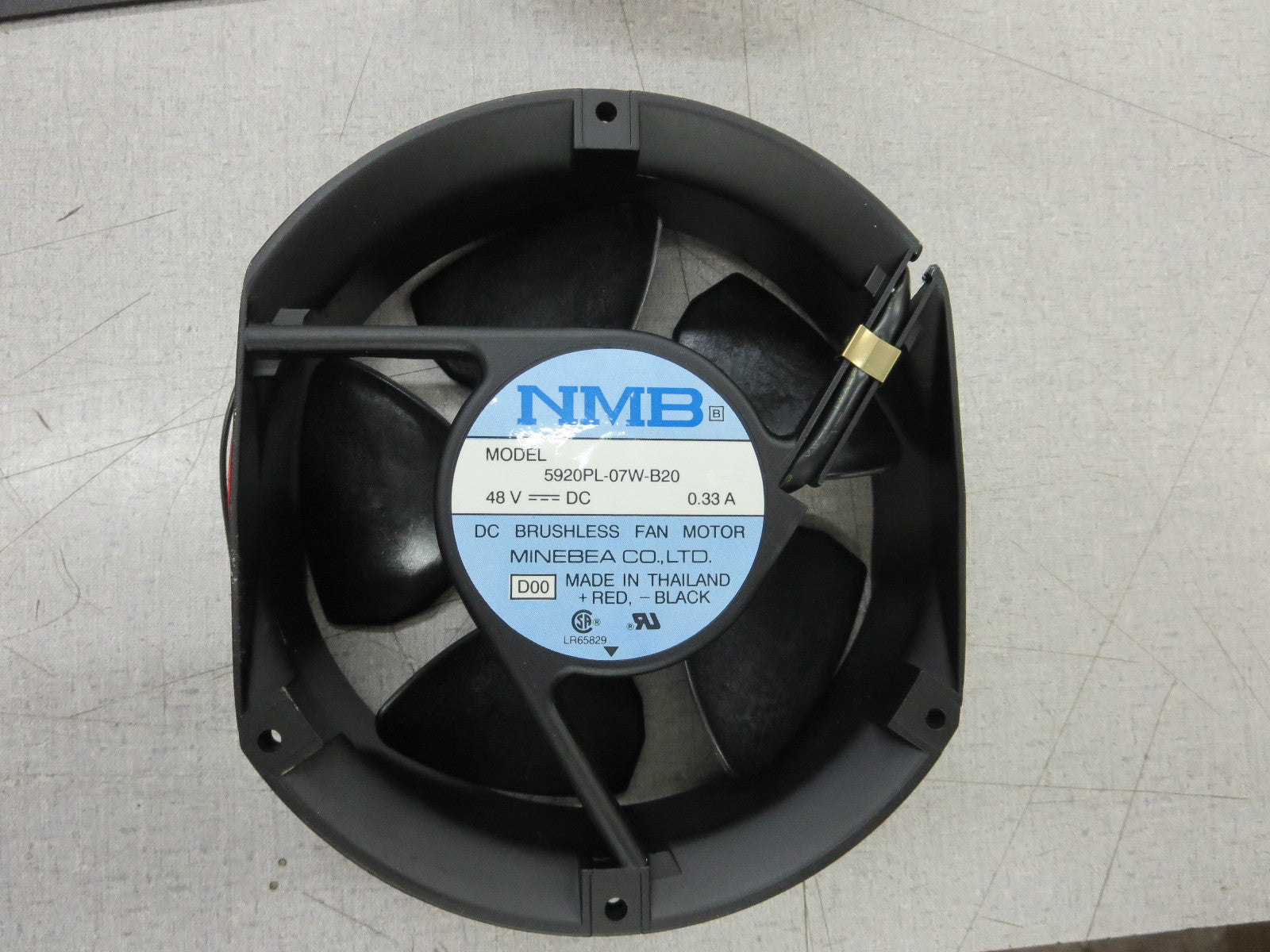NMB 5920PL-07W-B20 48VDC 0.33A DC Brushless Fan NEW