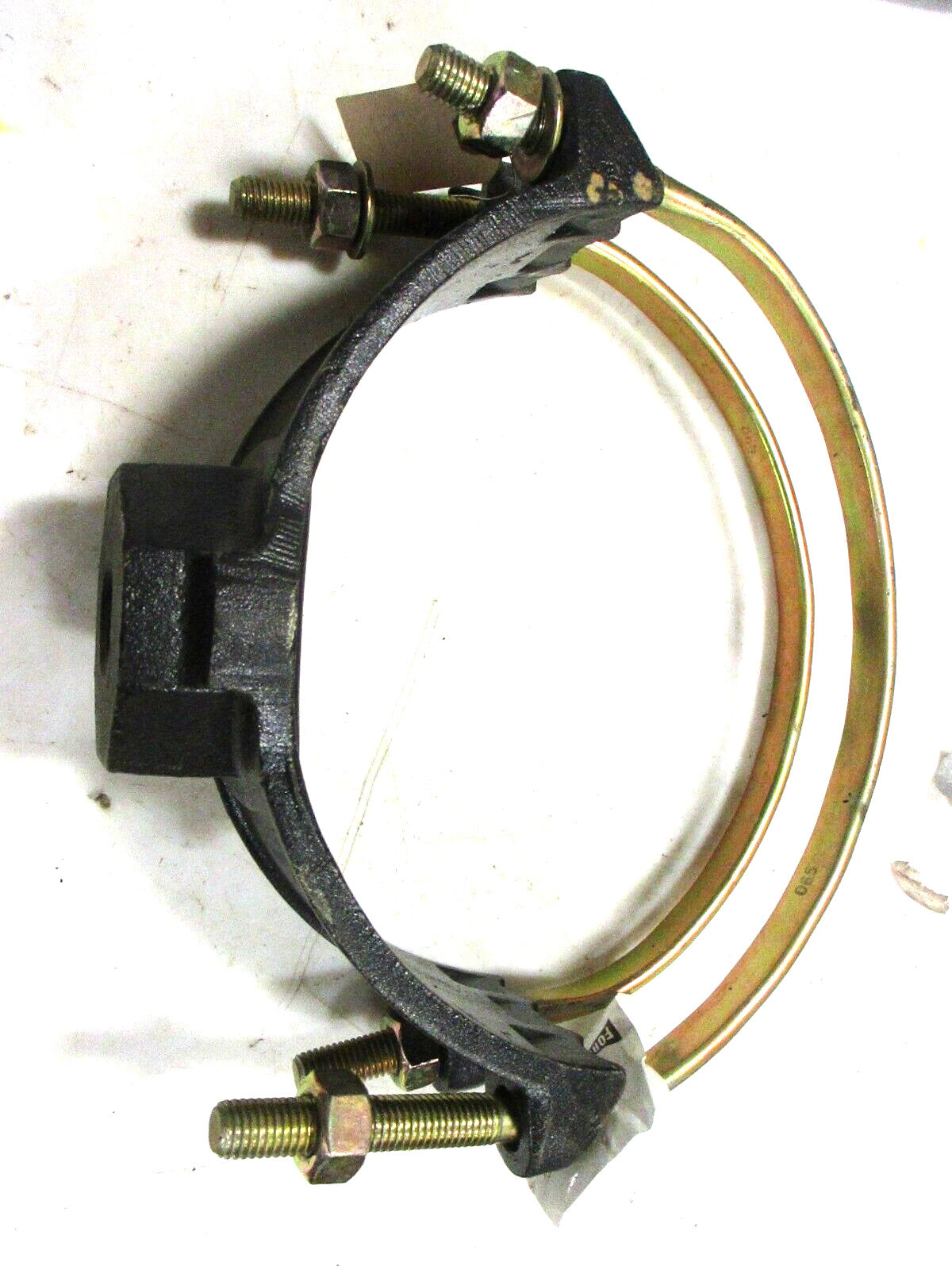 Double Bolt Service Saddle 10" (10.00-10.75 OD) x 1" NPT Outlet | FORD F202