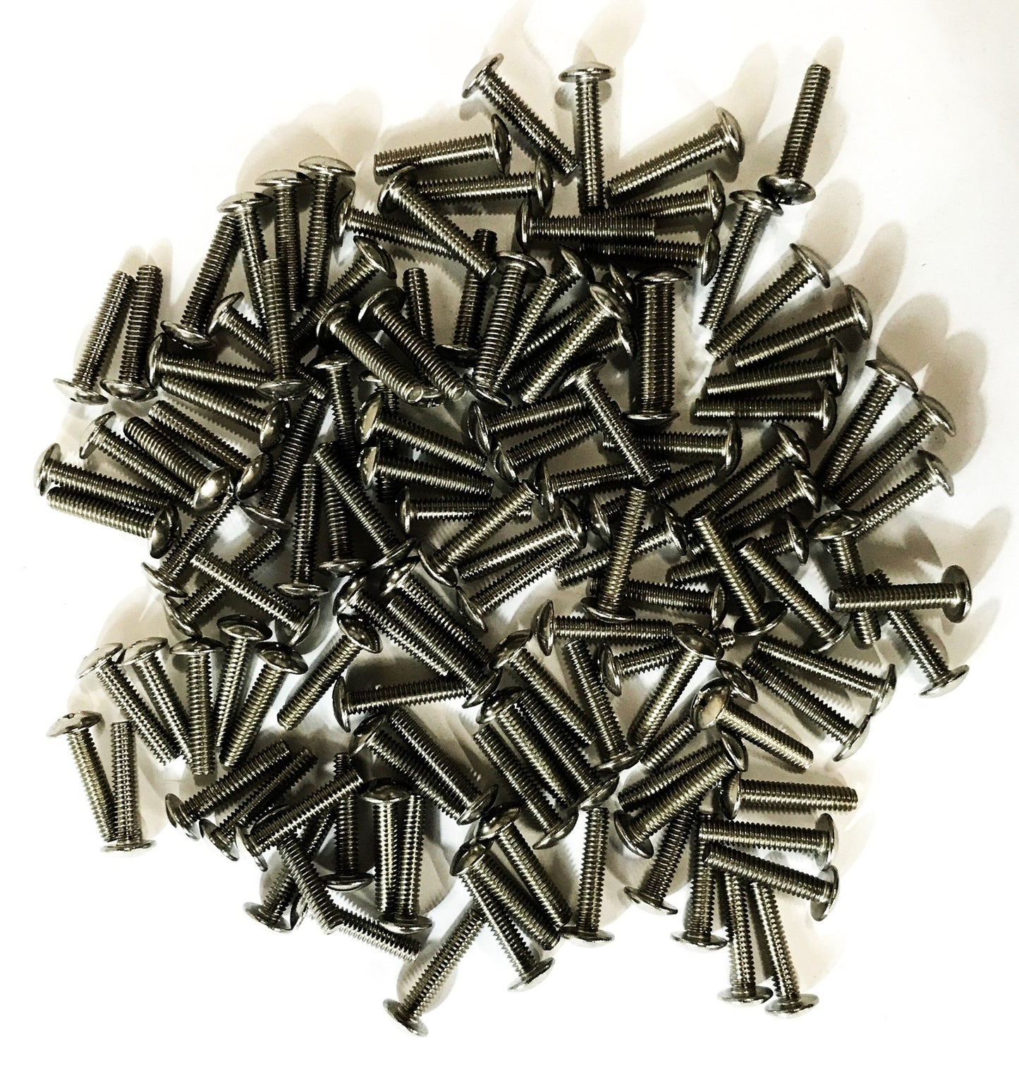 Fabory 18-8 1/4-20 x 1-1/4 inch Machine Screws U51862.025.0125 [Lot of 125] NOS