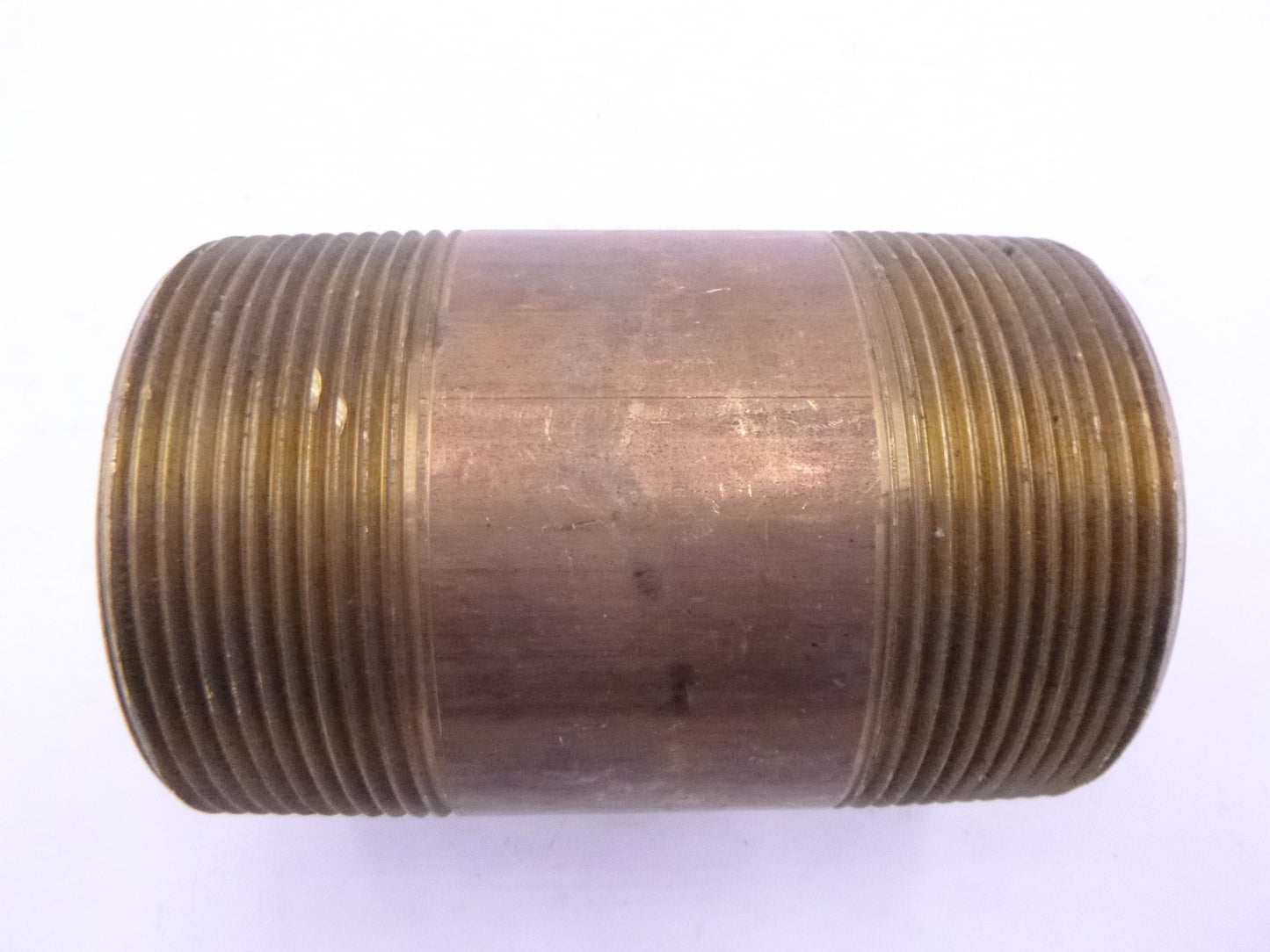 Everflow NPBR3050 3" x 5" Red Brass Conduit Pipe Nipple
