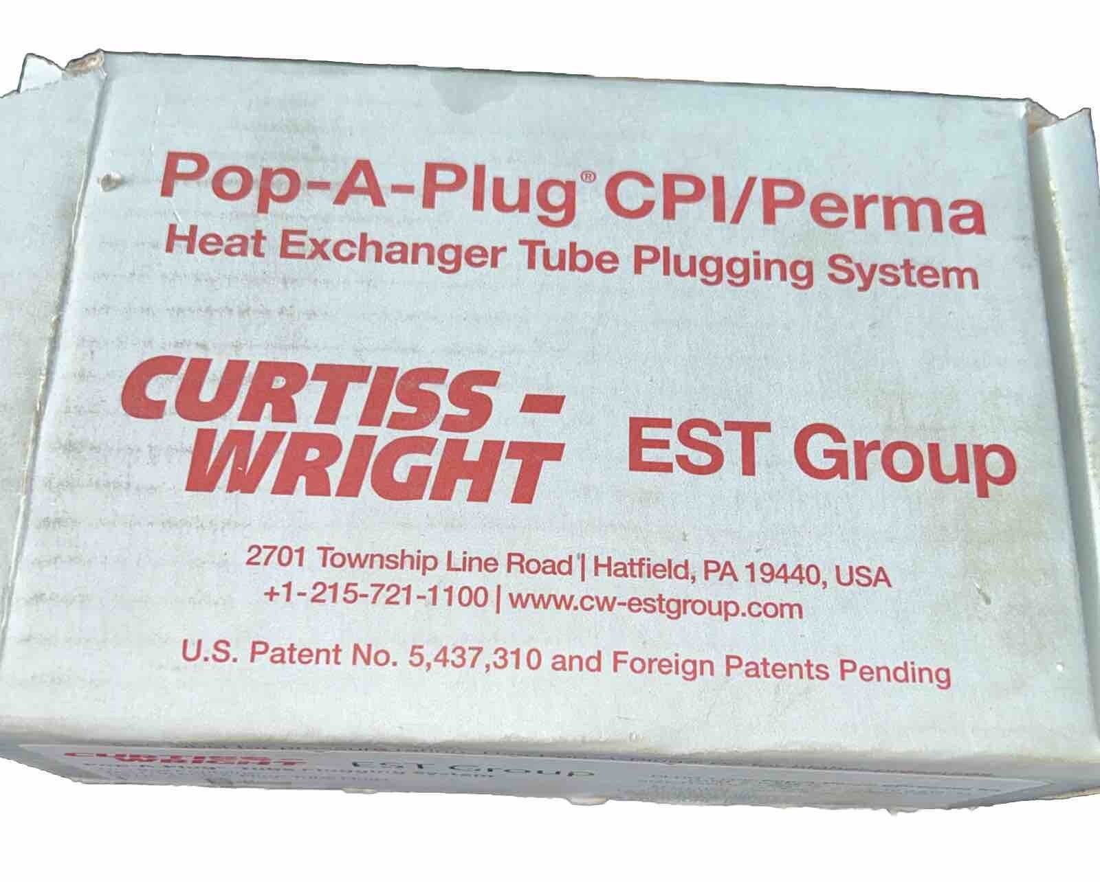 Box of ten! V-555-C POP-A-PLUG® CPI/PERMA KIT Heat Exchanger Tube Plugging.  T4