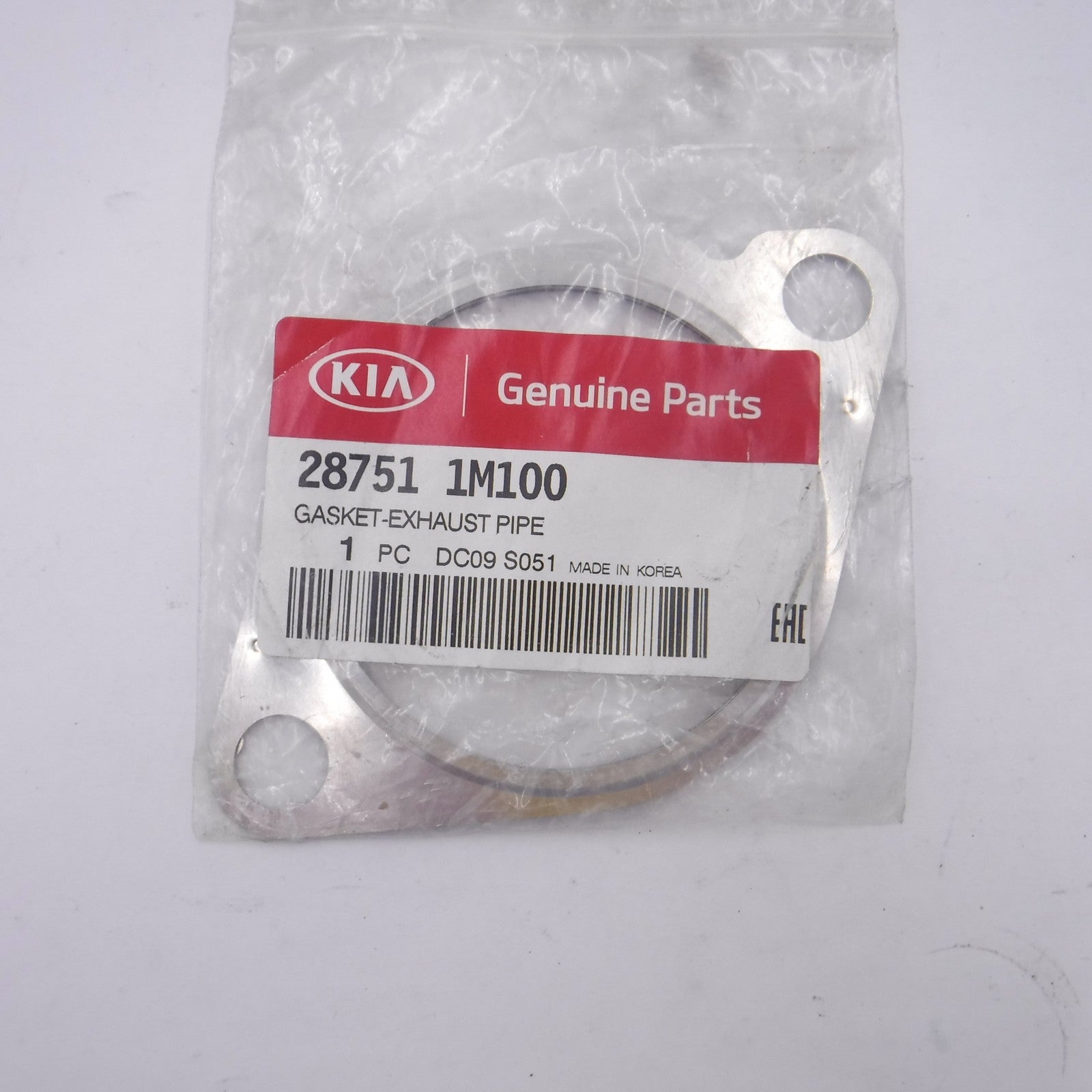 OEM KIA Exhuast Pipe Gasket 287511M100 Fits 2017-2019 KIA Soul