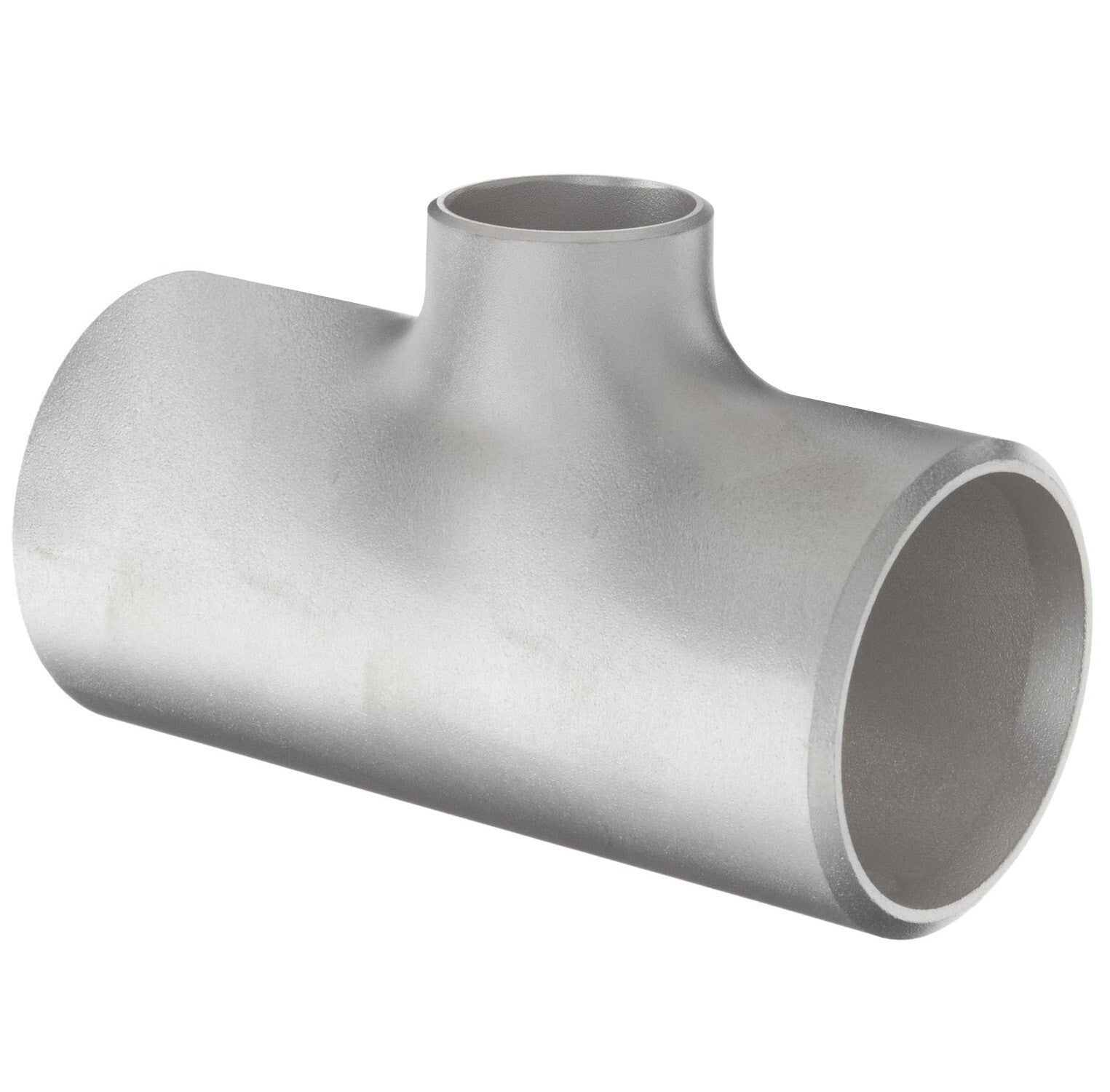 Reducing Tee 3" S/40 x 2" S/80 304-L Stainless Steel Butt Weld Pipe Fitting
