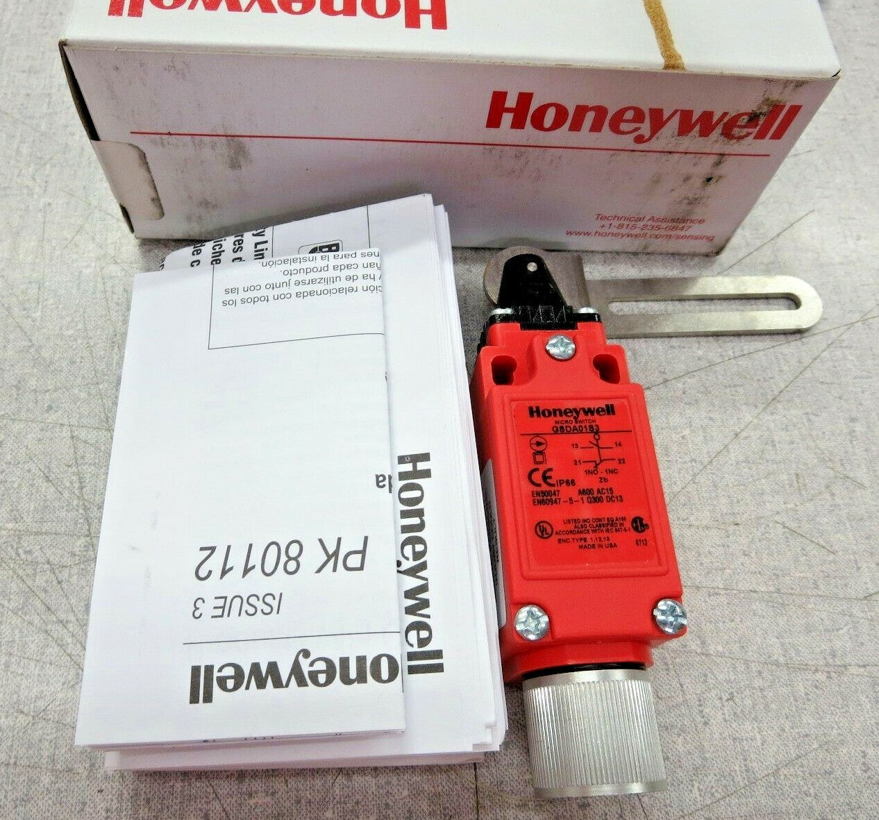 Honeywell GSDA01S3 Limit Switch "NEW"