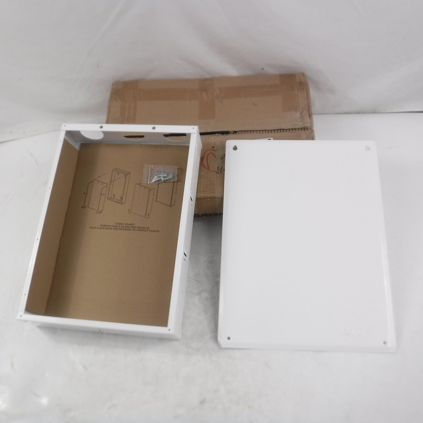 LeGrand 20" Media Enclosure On-Q Bay Style Mounting Holes w/Screw on Cover