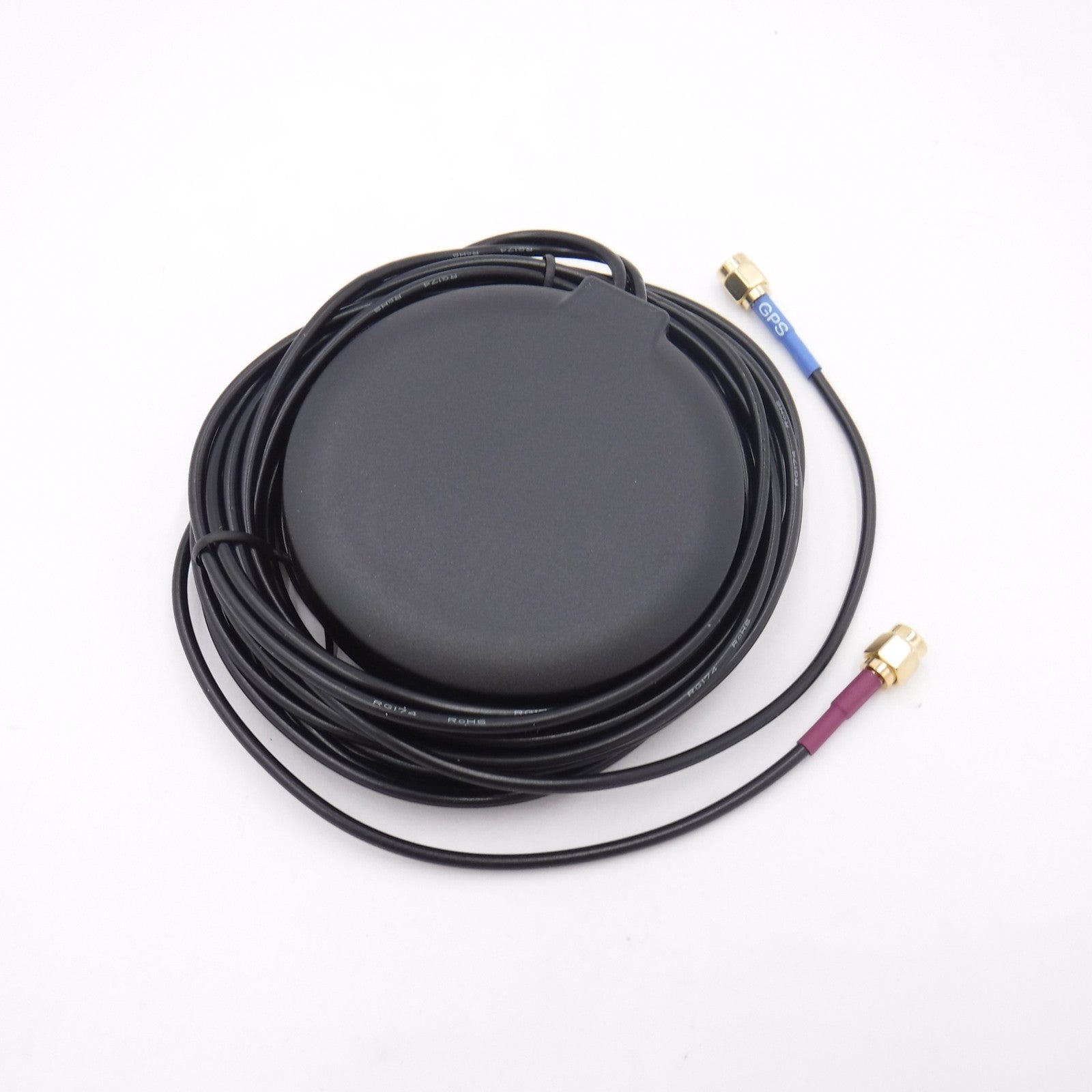 4G LTE Cellular GPS Mount Antenna Puck for Car Truck Etc. 3M Mount Tape