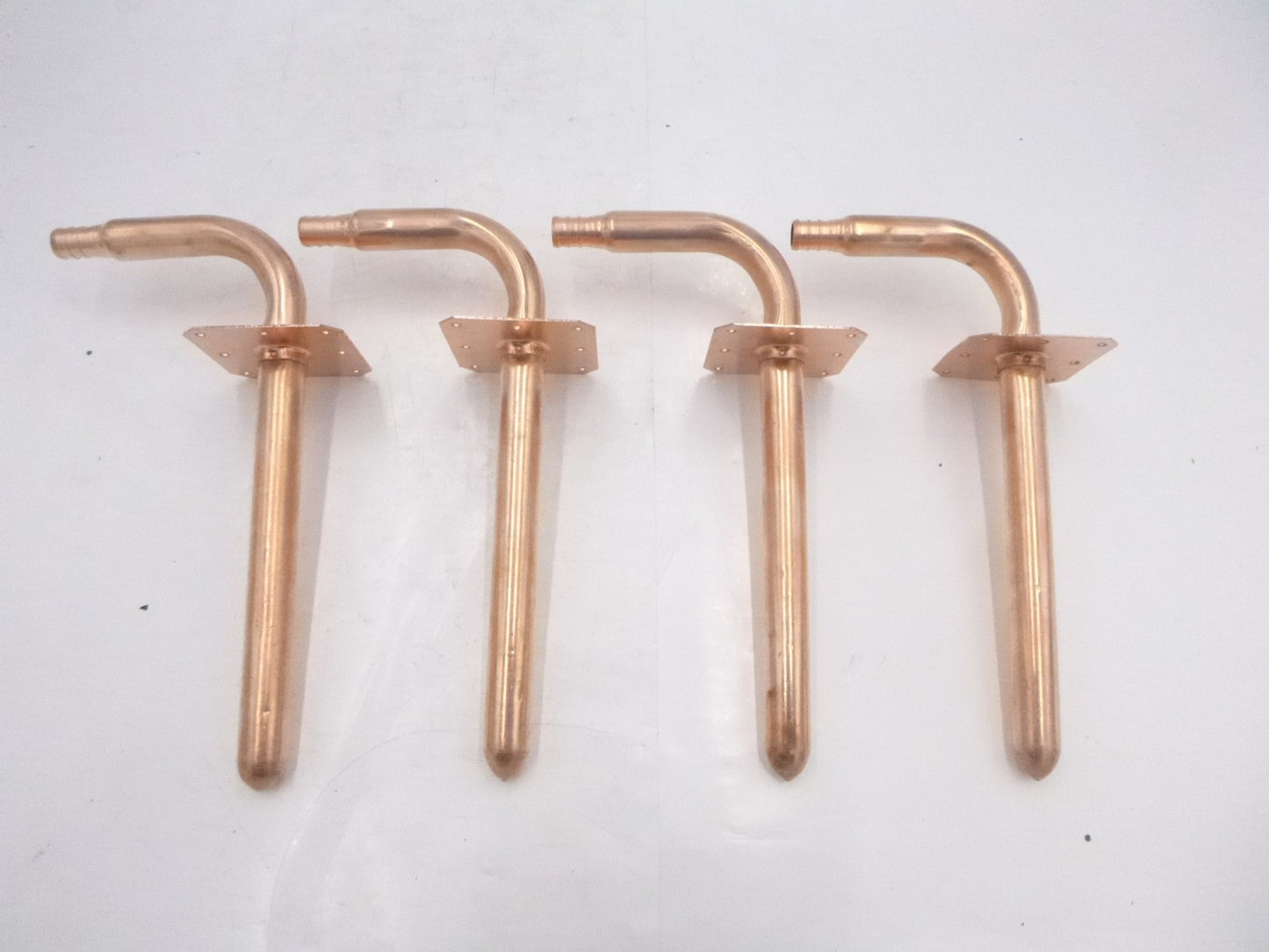 4 Pack Efield Pex-A Expansion Copper Stub Out Elbow F1960 w/ Wall Flange