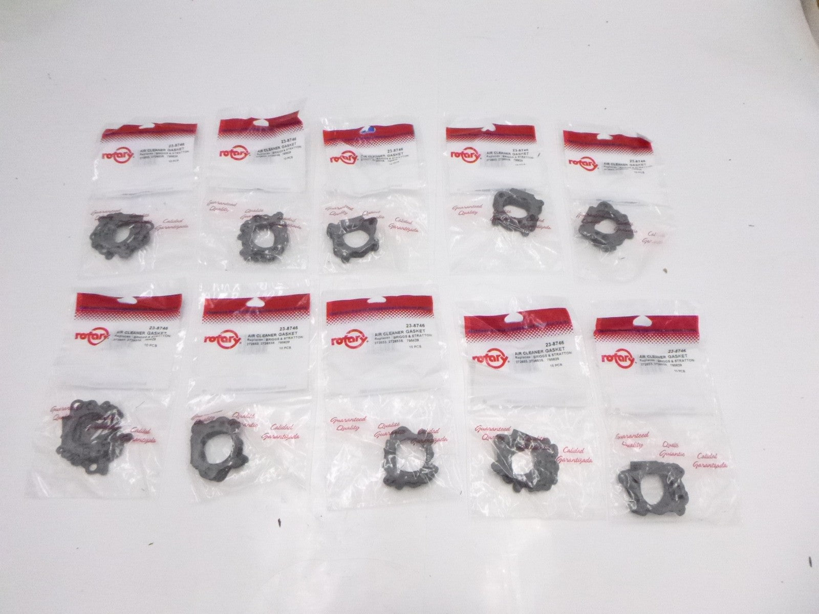 100 Pack Rotary Air Cleaner Gaskets 23-8746 For Briggs & Stratton 133700-133-799