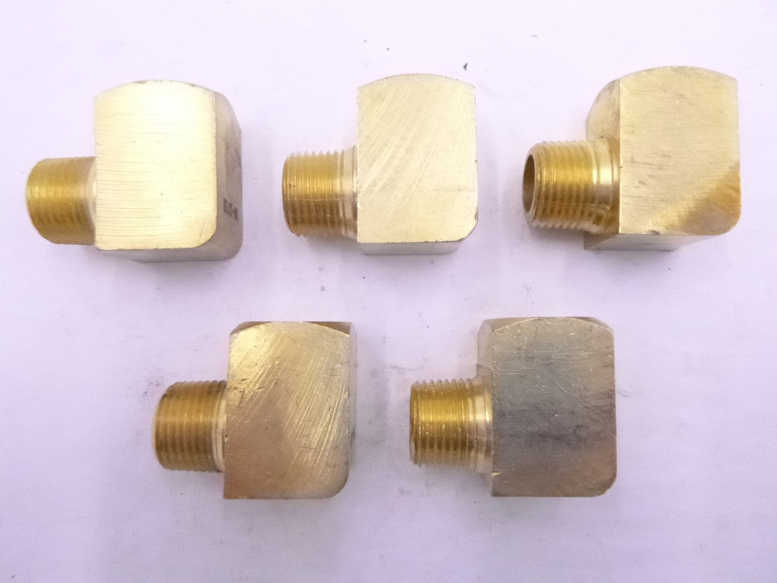 5 Pack Genuine OEM Eaton Danfoss 3400X6 90° Barstock Street Elbow Pipe Adapter