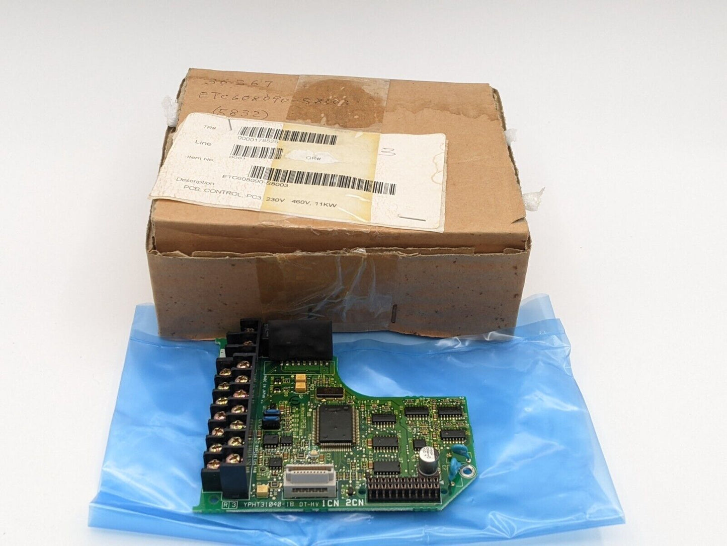 Yaskawa ETC 60890-S8003 YPHT31040-1B Printed Control Circuit Board 230/460 Volt
