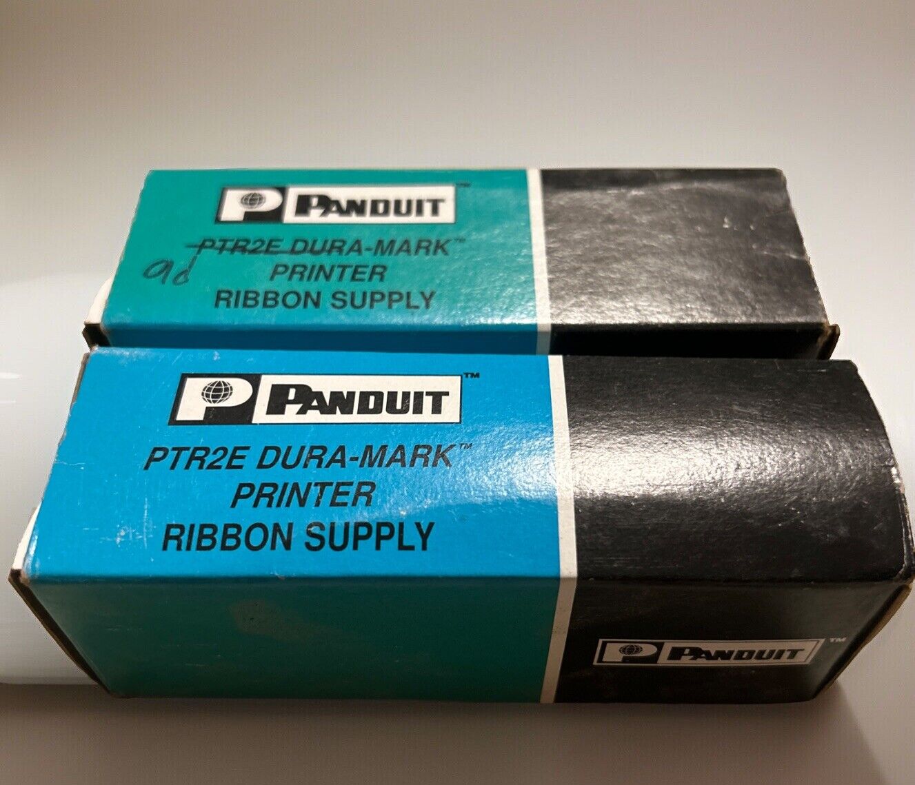 *QTY 2* Panduit PTR2E Dura-Mark Printer Ribbon Supply.        AA