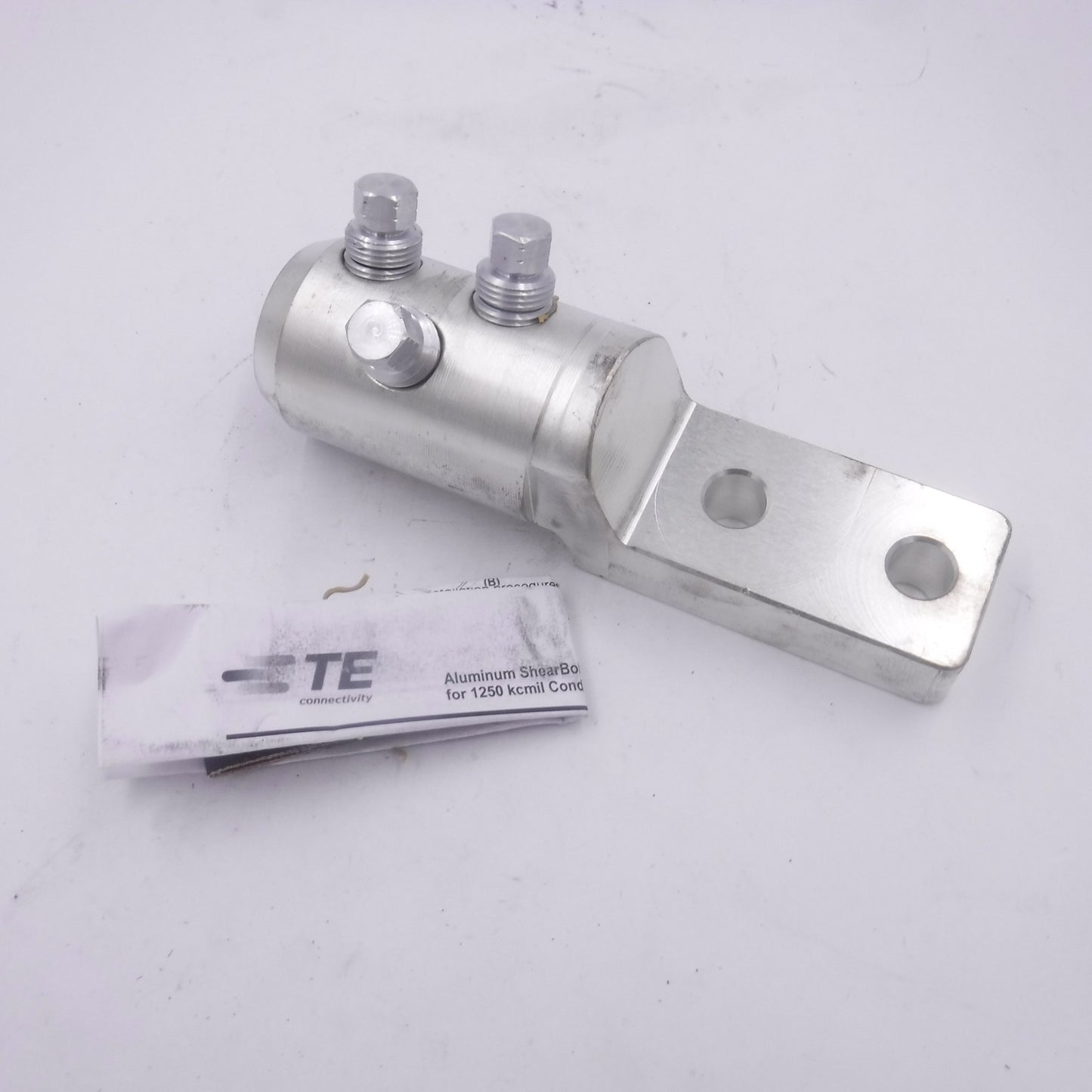 Raychem 1974132-1 Shear Bolt Terminal Aluminum 1250KCMIL 2-Bolt ASBT-1250-2-N