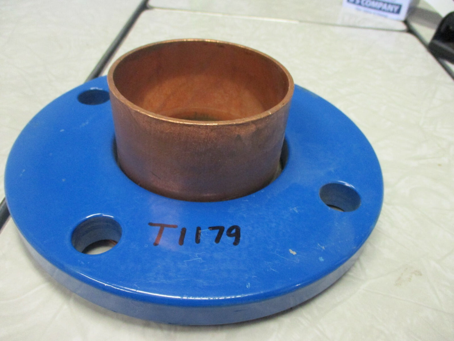 Brass Companion Flange 3" NPS 125/150 lb 2-PC Solder End (Steel Flange)