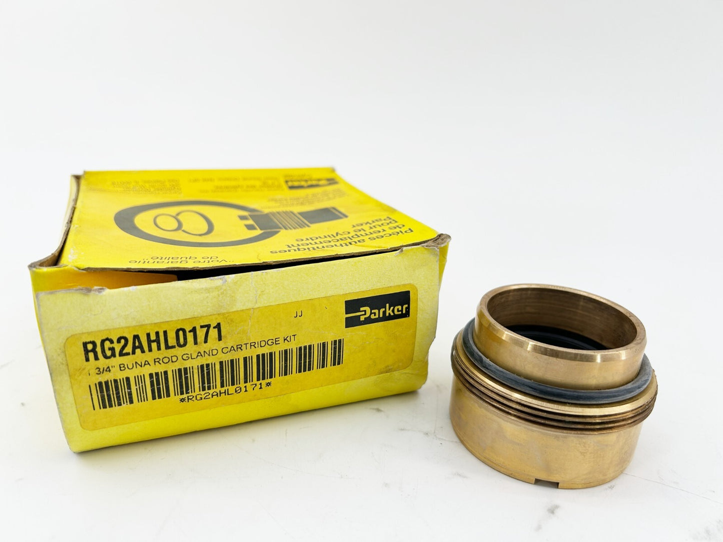 New Parker RG2AHL0171 Rod Gland Cartridge Kit 1-3/4" Bore Buna-N Seal