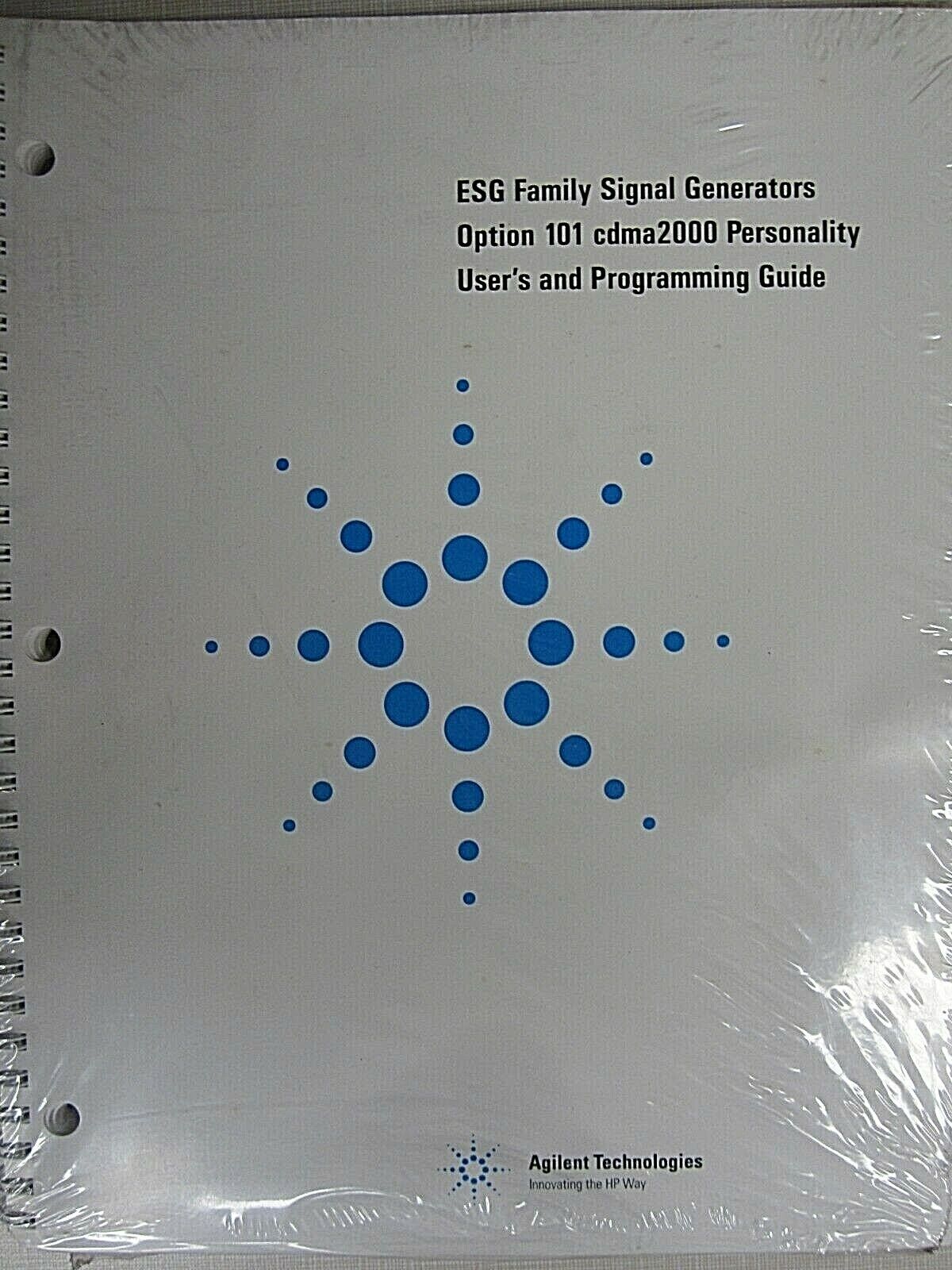 Agilent ESG Family Signal Generators, Option 101 CDMA2000 Personality Guide
