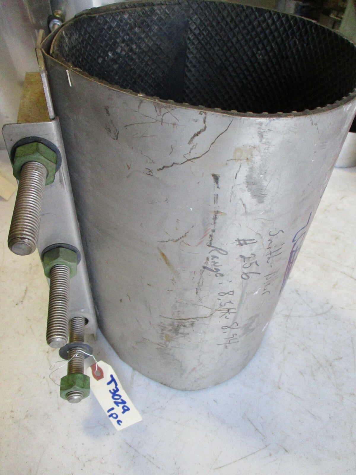 Smith-Blair 261 Stainless Pipe Repair Clamp 8" (8.54-8.94 OD) x 12-1/2" Long