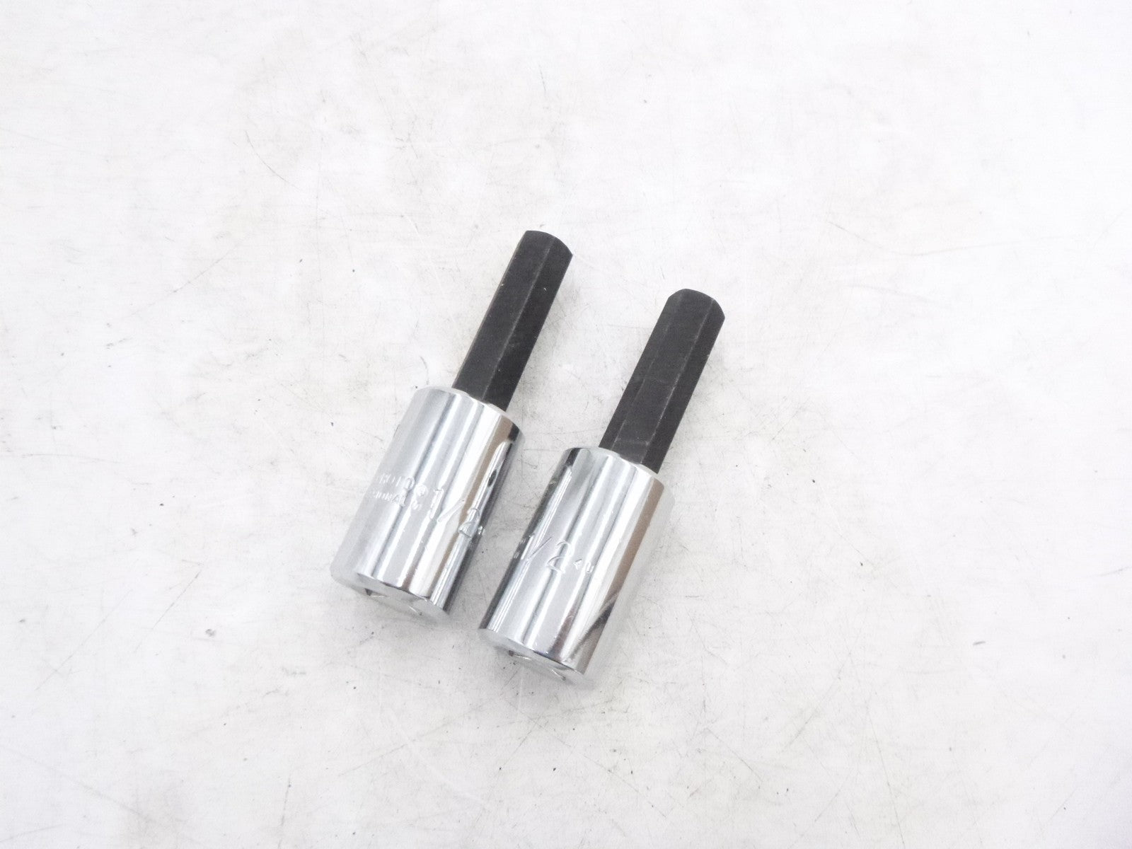 2 Pack Proto Hand Hex Bit Socket 1/2" Square Drive x 1-1/2"