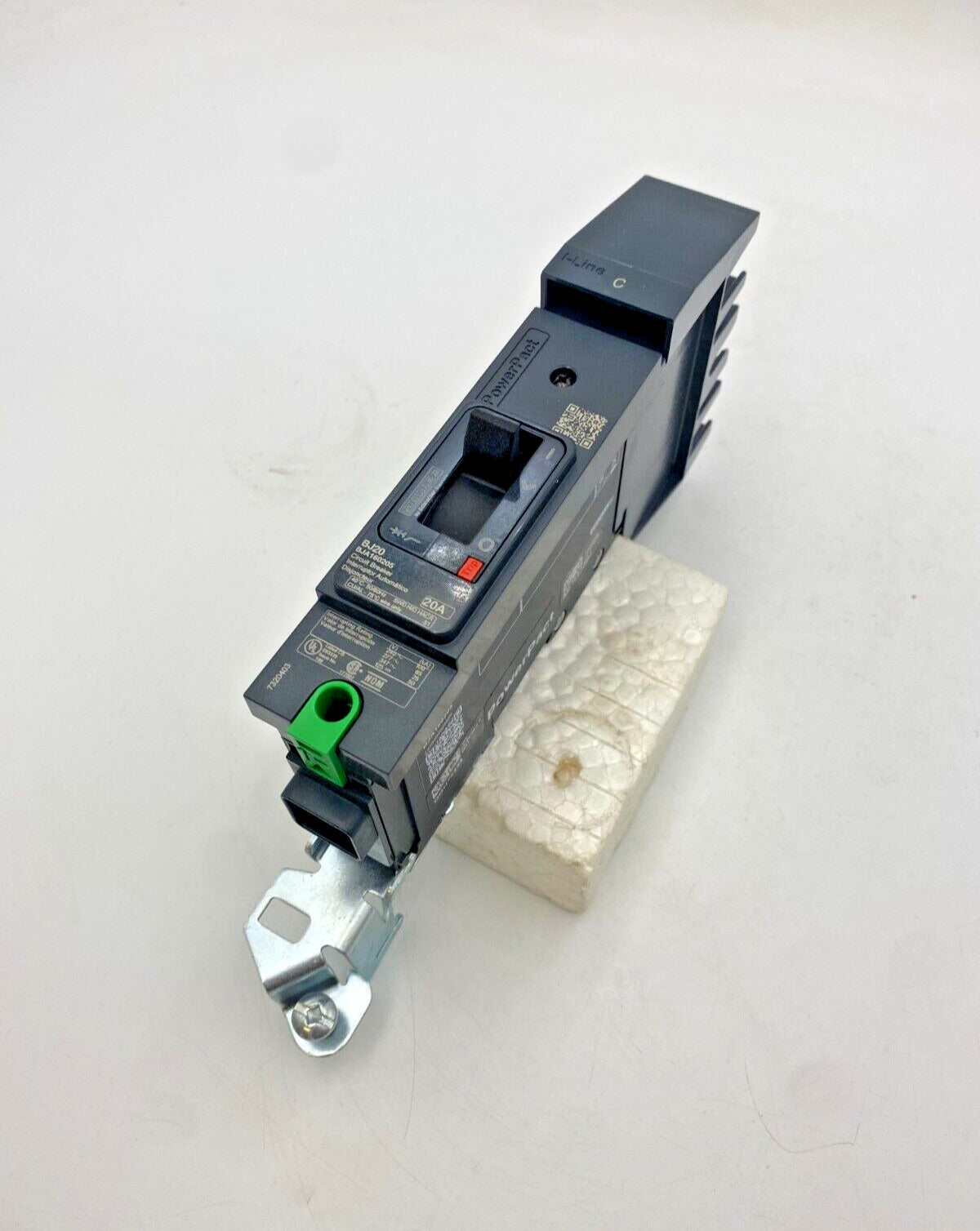 Square D BJA160205 I-Line Circuit Breaker 20A 347V 1P 1PH BJA 20 AMP 347 Volt