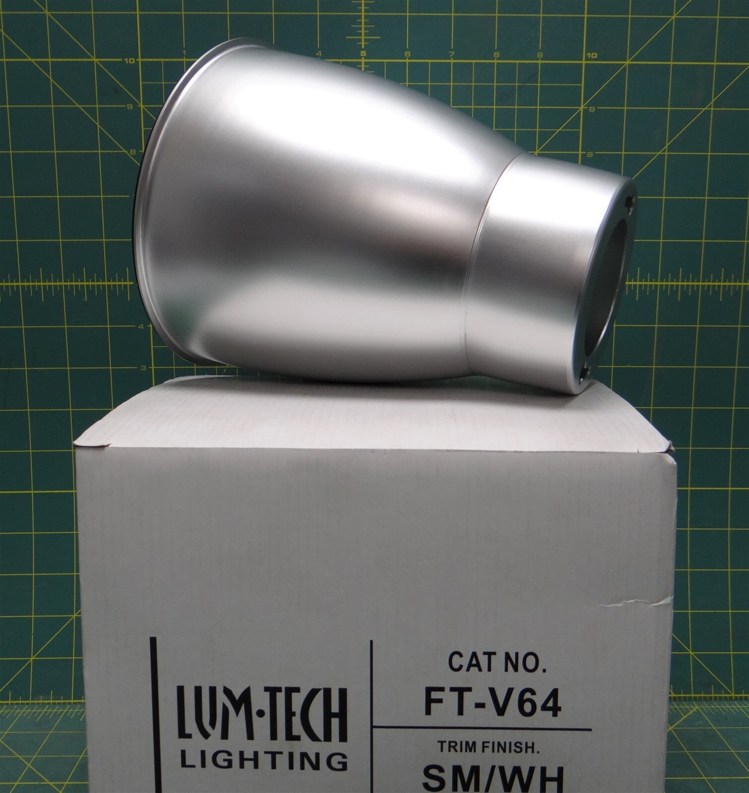 Lum-Tech Lighting FT-V64 Specular Open Reflector 6.5" Diameter w/out Trim Ring