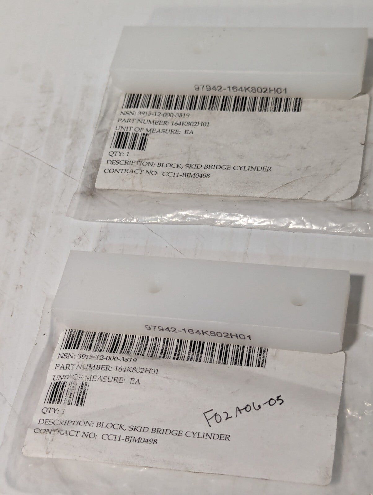 3915-12-000-3819 164K802H01 Skid Bridge Cylinder Block