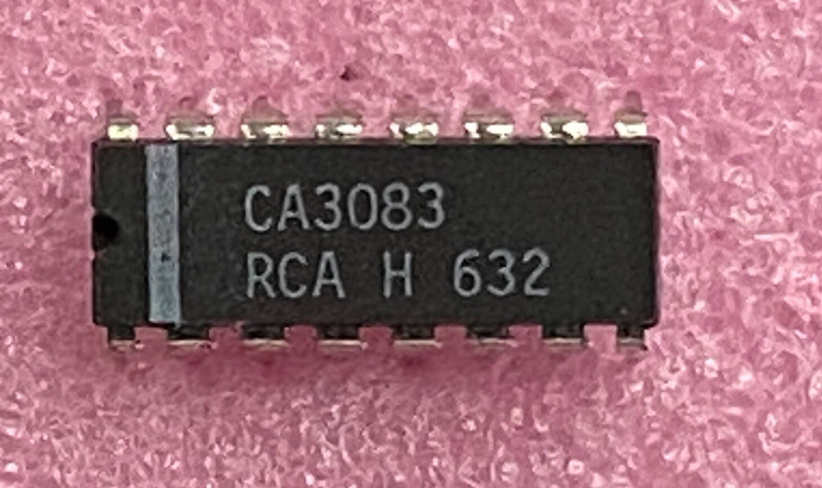 RCA CA3083 NPN 5-transistor array Integrated Circuit – SPMX SOLUCIONES ...